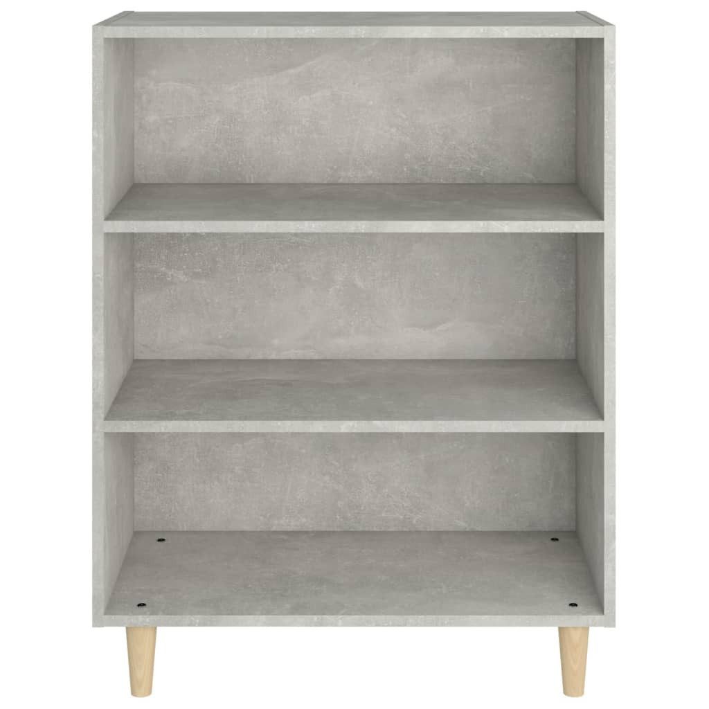 vidaXL Sideboard Sideboard Betongrau 69,5x32,5x90 cm günstig online kaufen