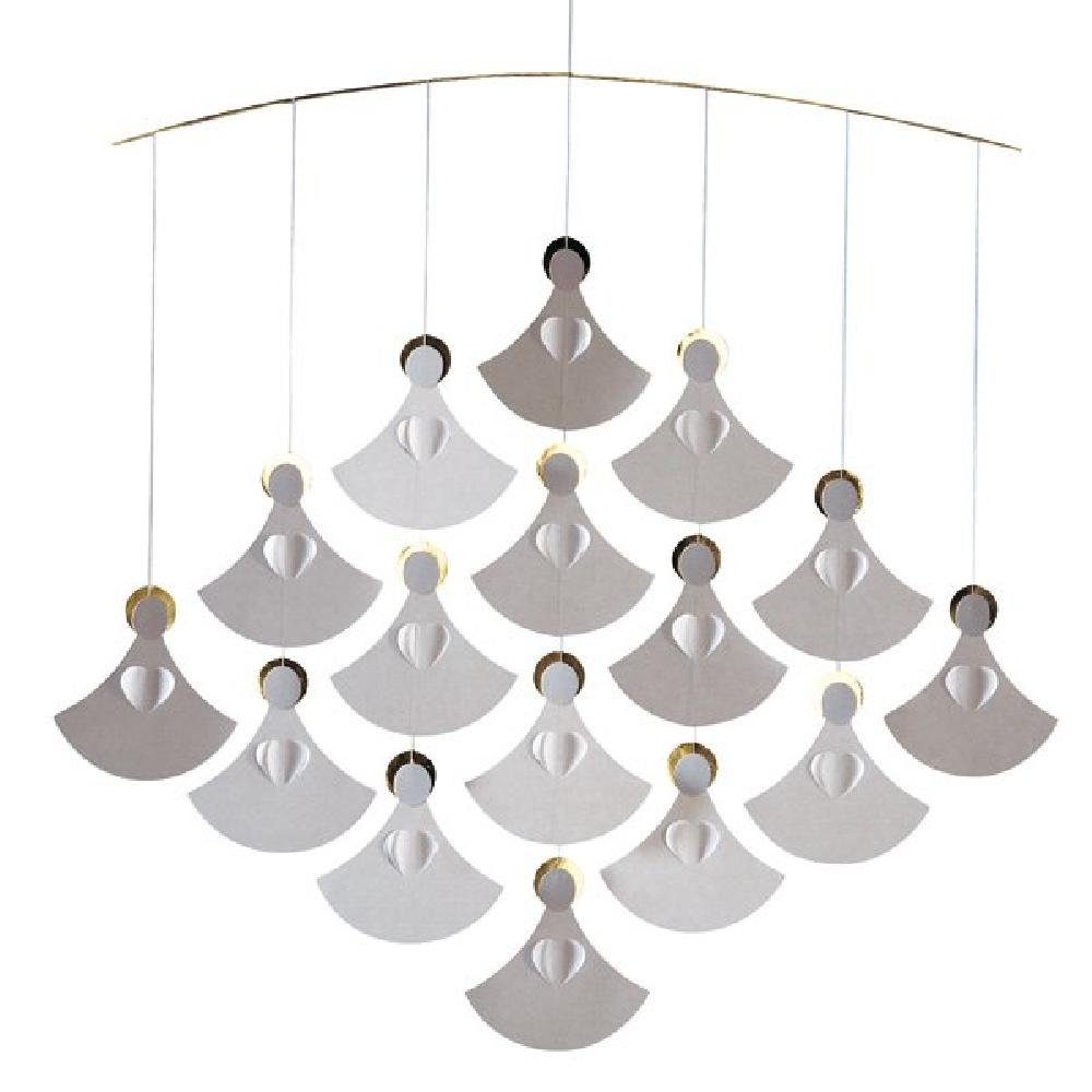 Flensted Mobiles Weihnachtsbaumkugel Mobile Engelchor (16 Engel) günstig online kaufen