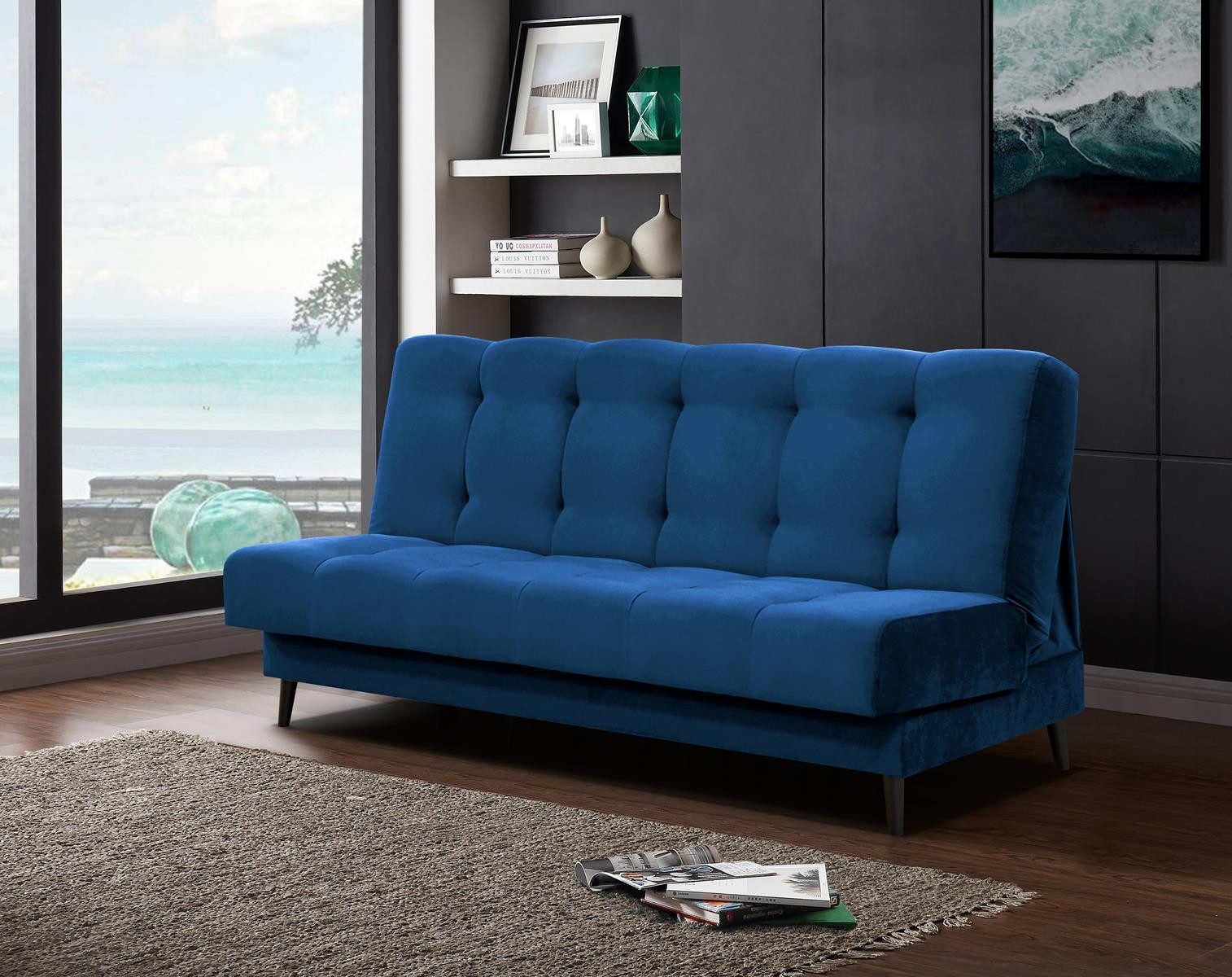 Beautysofa Schlafsofa Nancy mit Schlaffunktion und günstig online kaufen