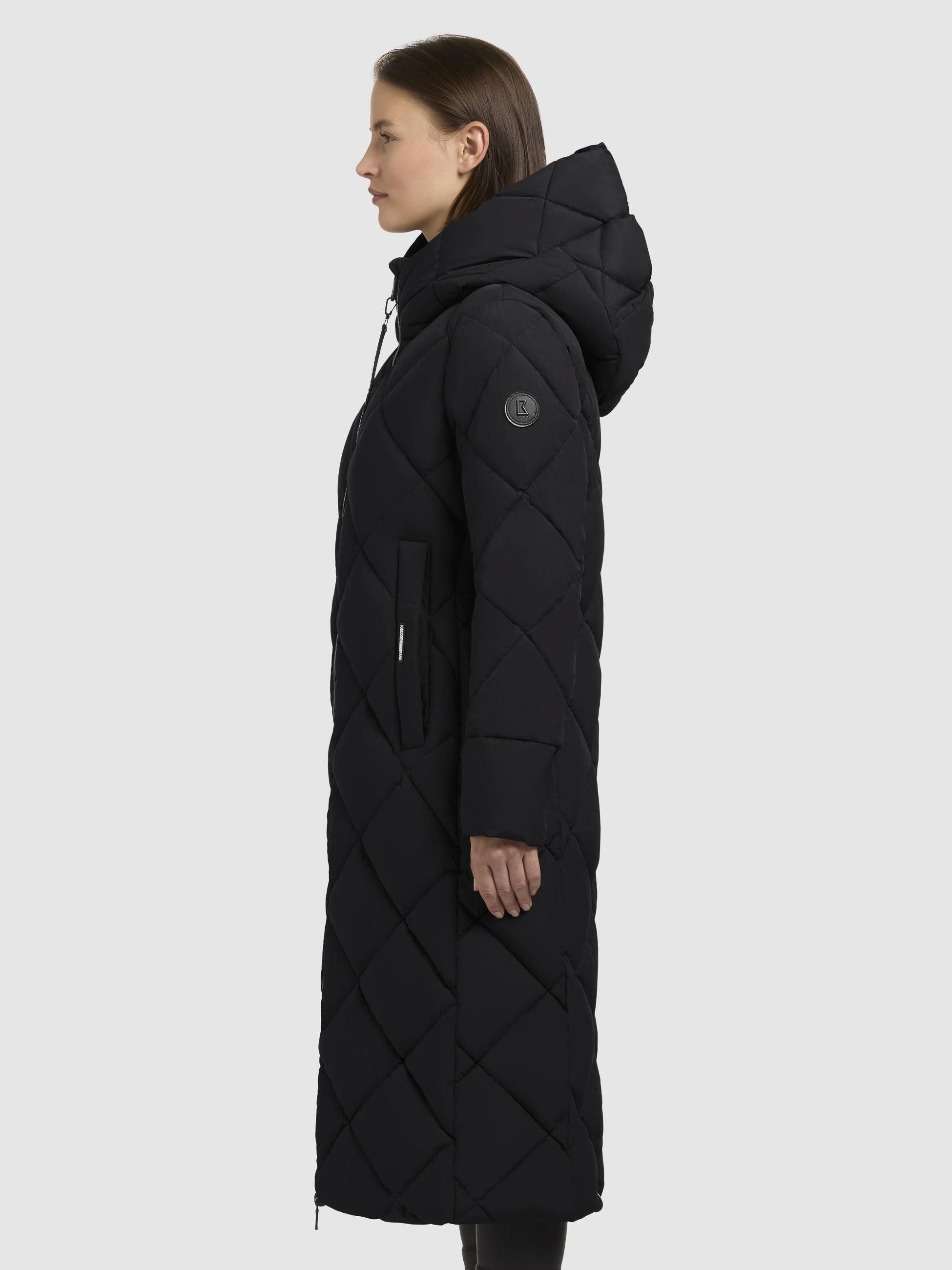 khujo Steppmantel "Elow-YM" Damen Wintermantel in Diamond-Steppung günstig online kaufen