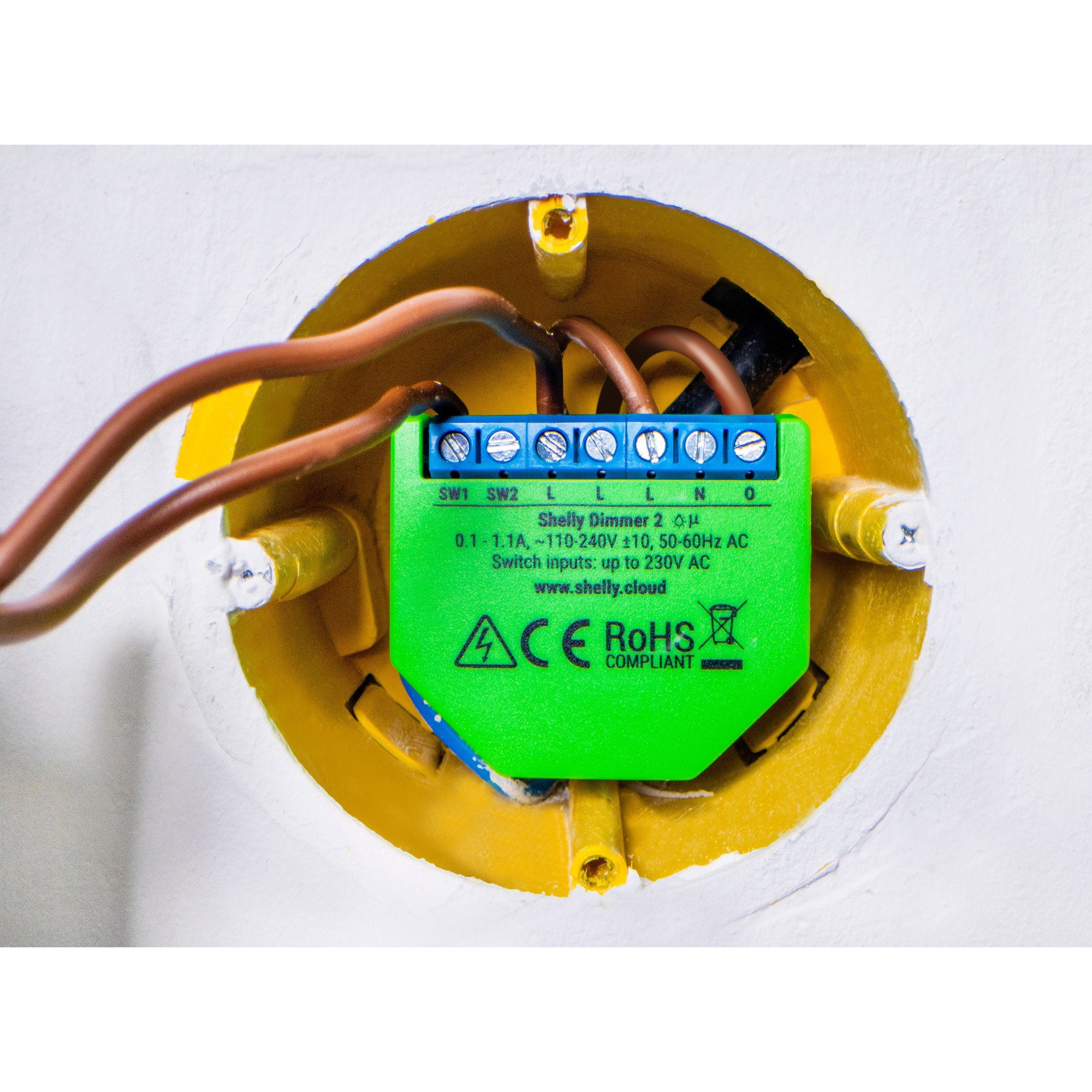 Shelly Shelly Dimmer 2 Smarter Lichtschalter