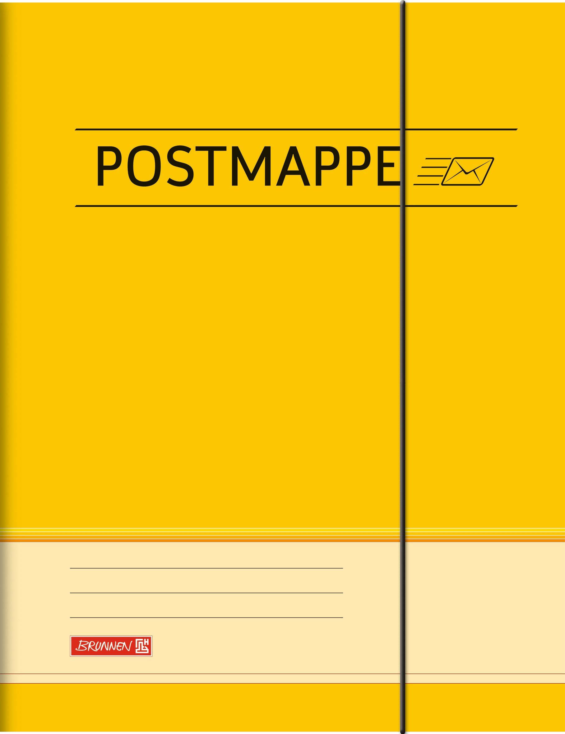 Schreibmappe Postmappe, BRUNNEN A4 DIN