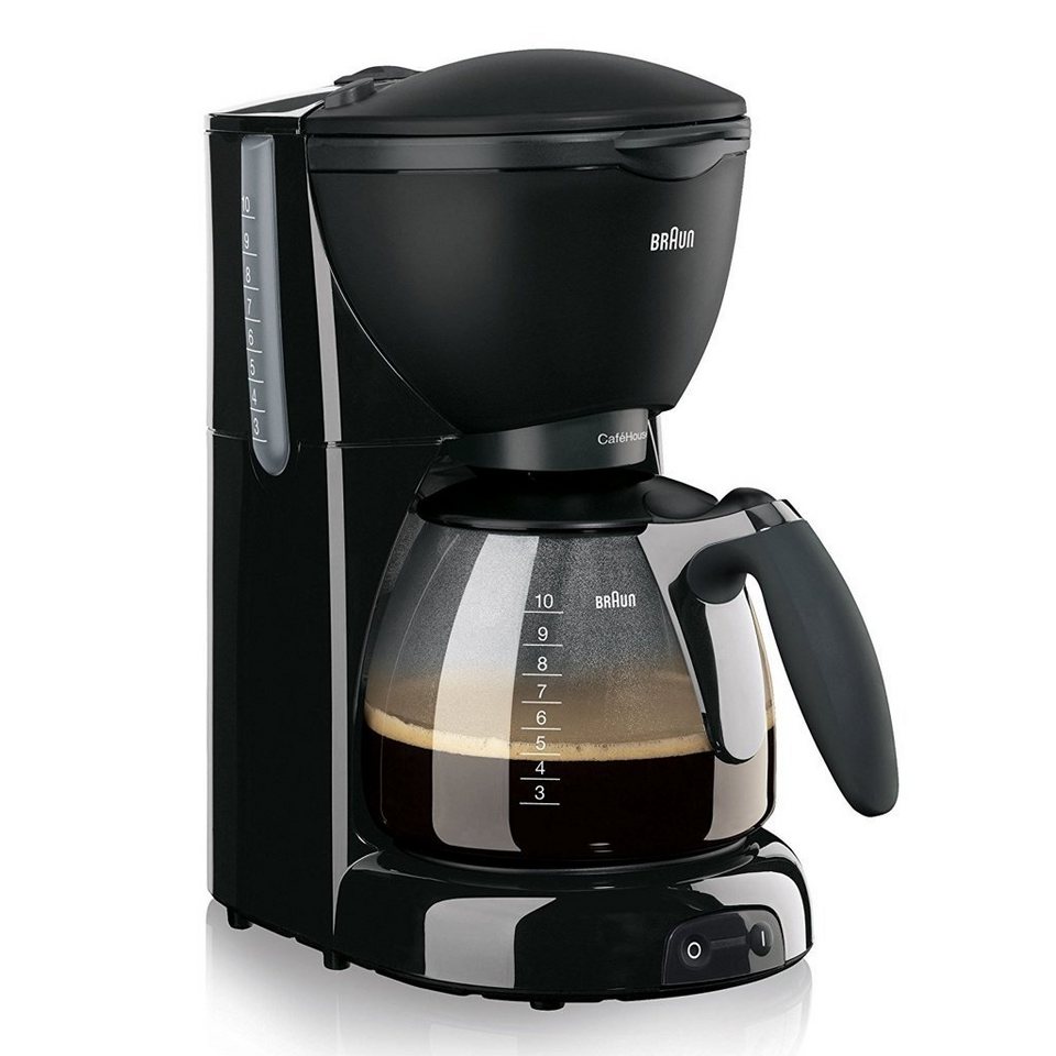 Braun Filterkaffeemaschine, AbschaltautomatikZur Sicherheit und  Bedienfreundlichkeit nach 40 Minuten