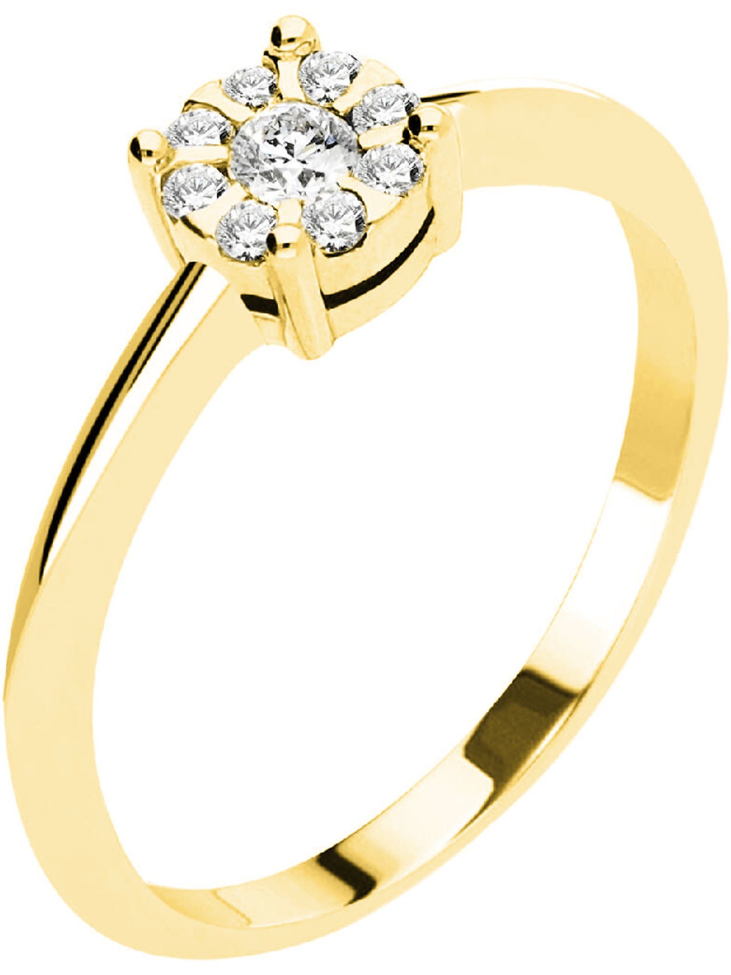 CHRIST Diamantring CHRIST Damen-Damenrin...