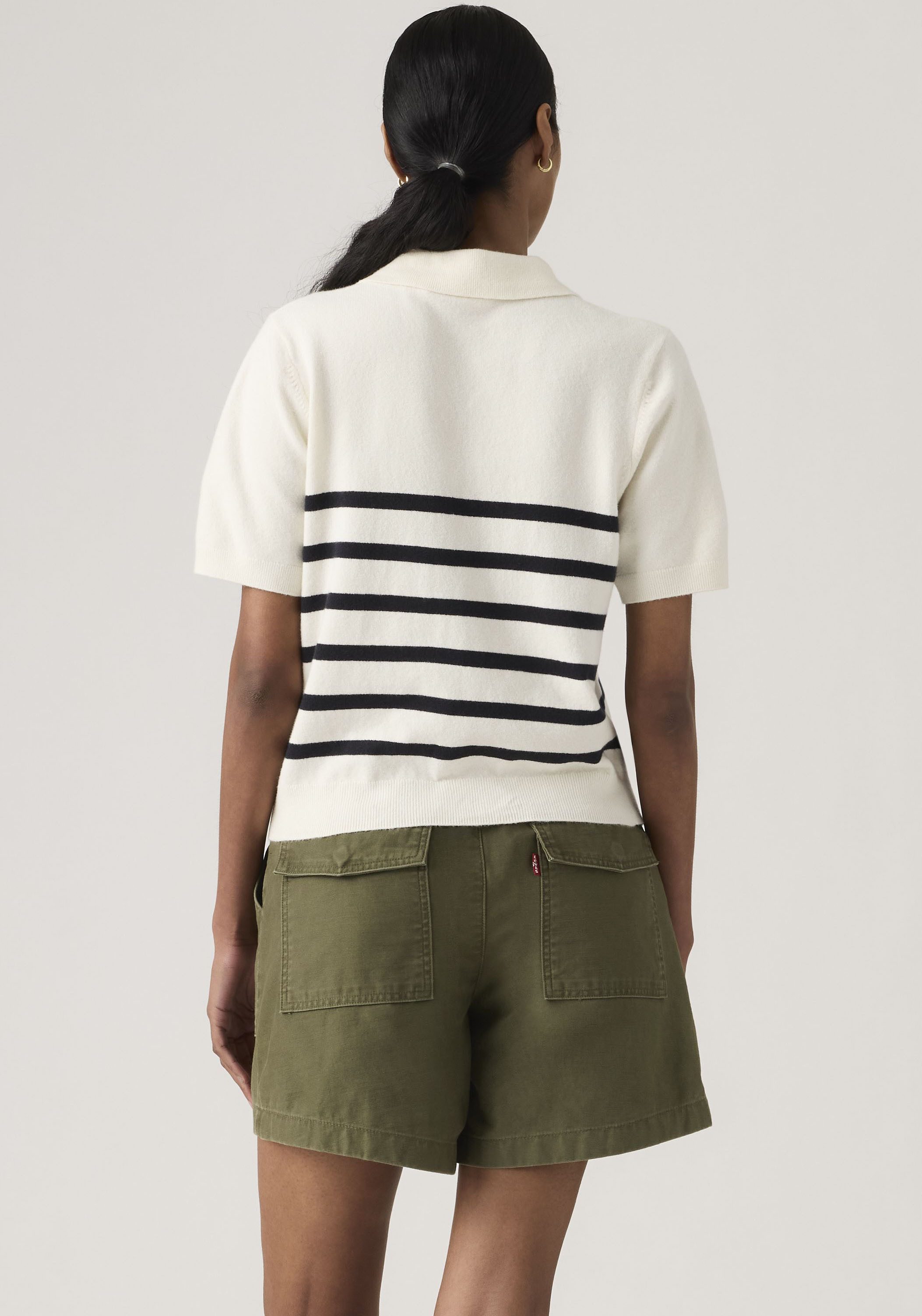 Levi's® Kurzarmpullover SUPER SOFT POLO SWEATER