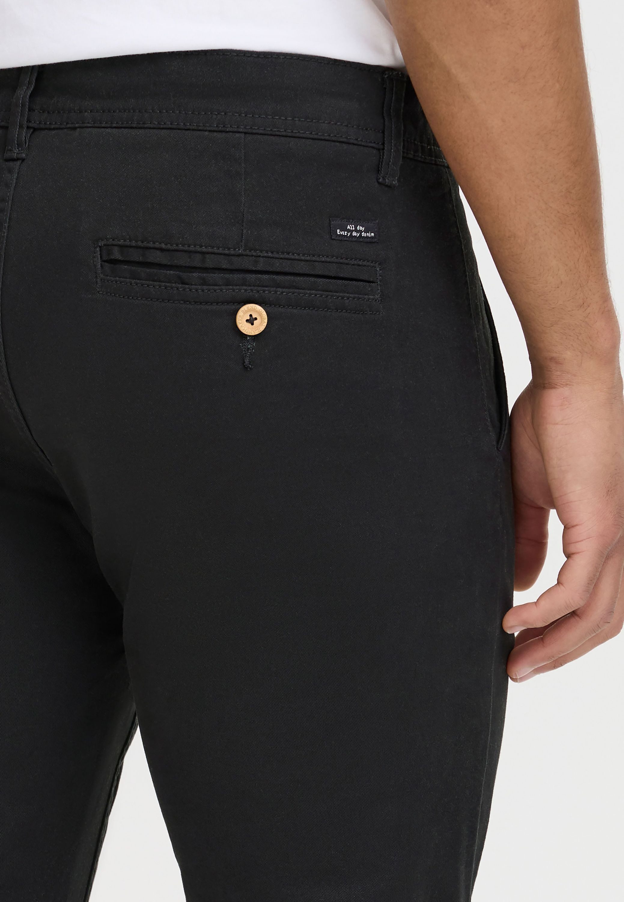 Blend Chinohose BHNatan Stoffhose mit normalem Bund und schmalem Beinen - Slim Fit