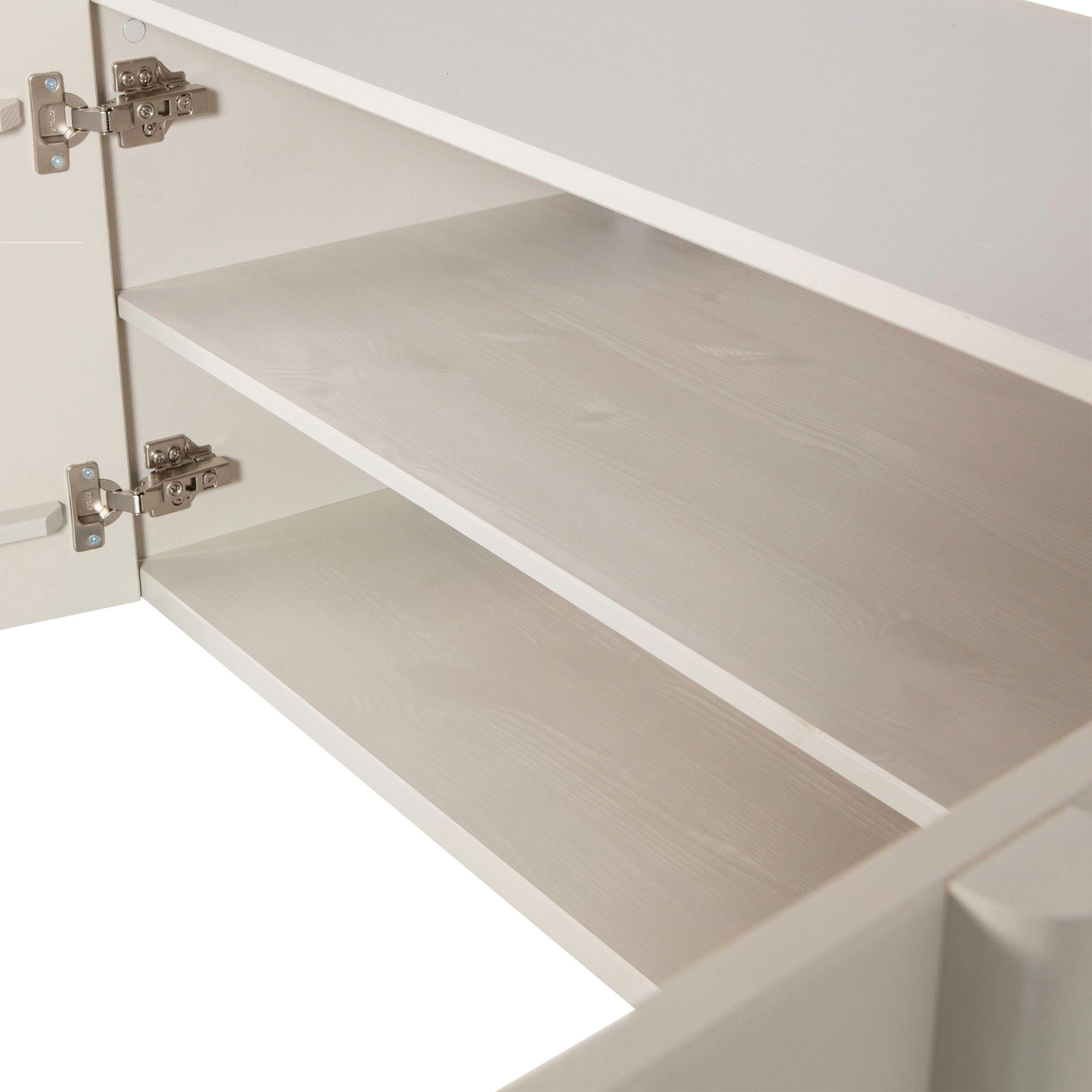 WOOOD Lowboard Nook TV-Kommode, mit viel Stauraum, H 53 cm x B 200 cm