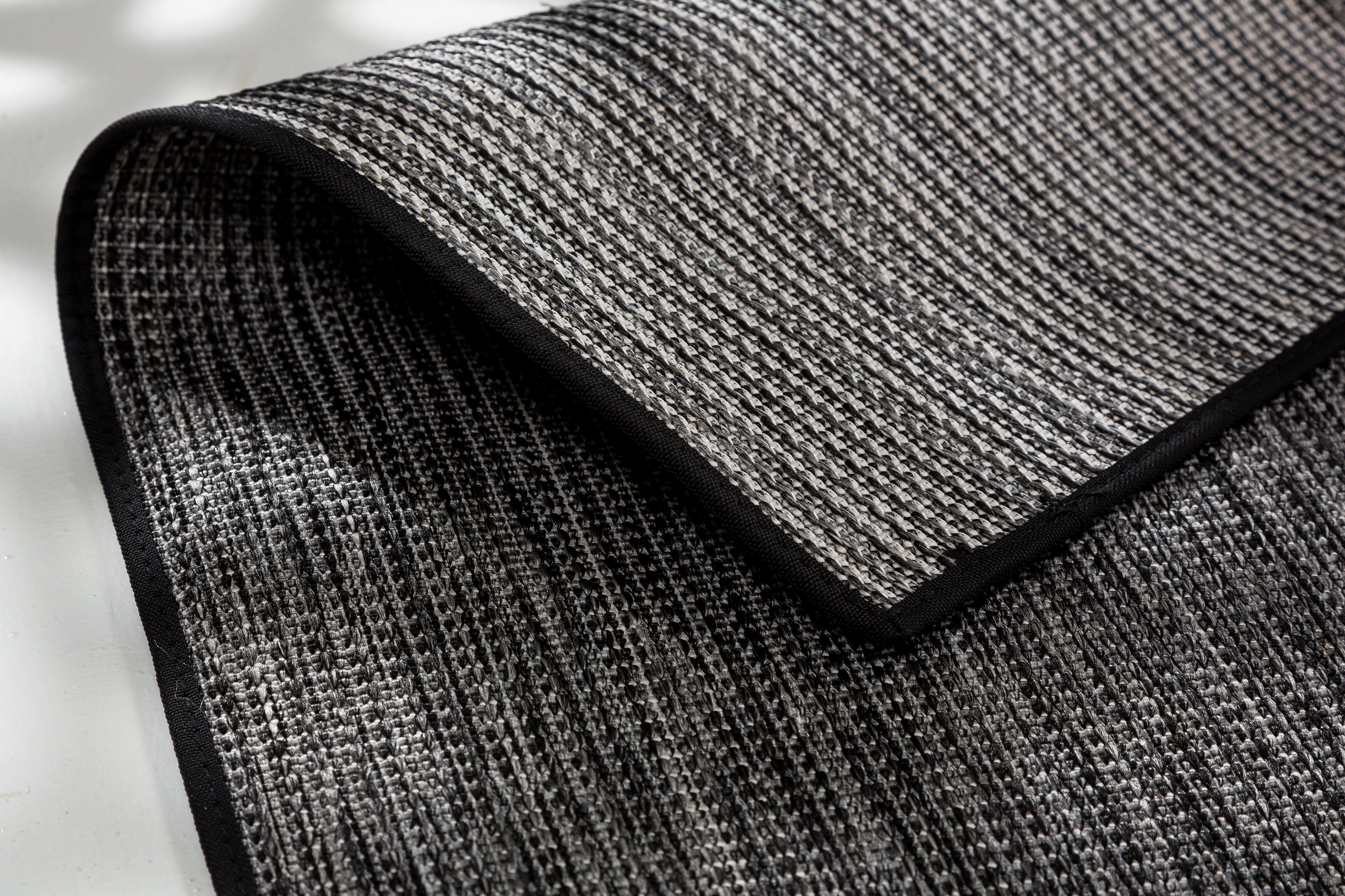 SCHÖNER WOHNEN-Kollektion Teppich Parkland 6351 220, rechteckig, Höhe: 5 mm, In- und Outdoor geeignet, eleganter Flachflorteppich