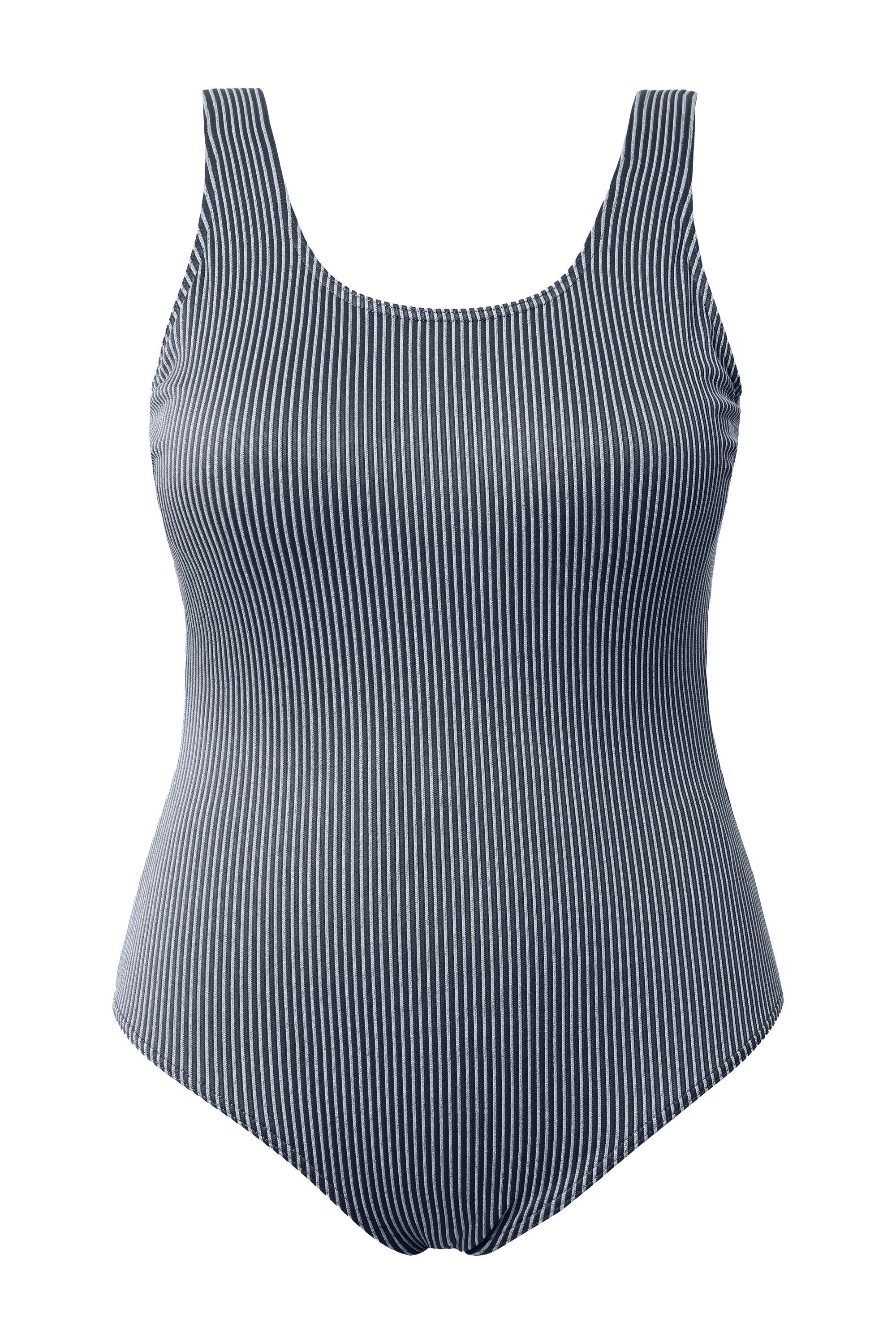 Studio Untold Badeanzug Badeanzug Softcups Glitterstreifen Shaping