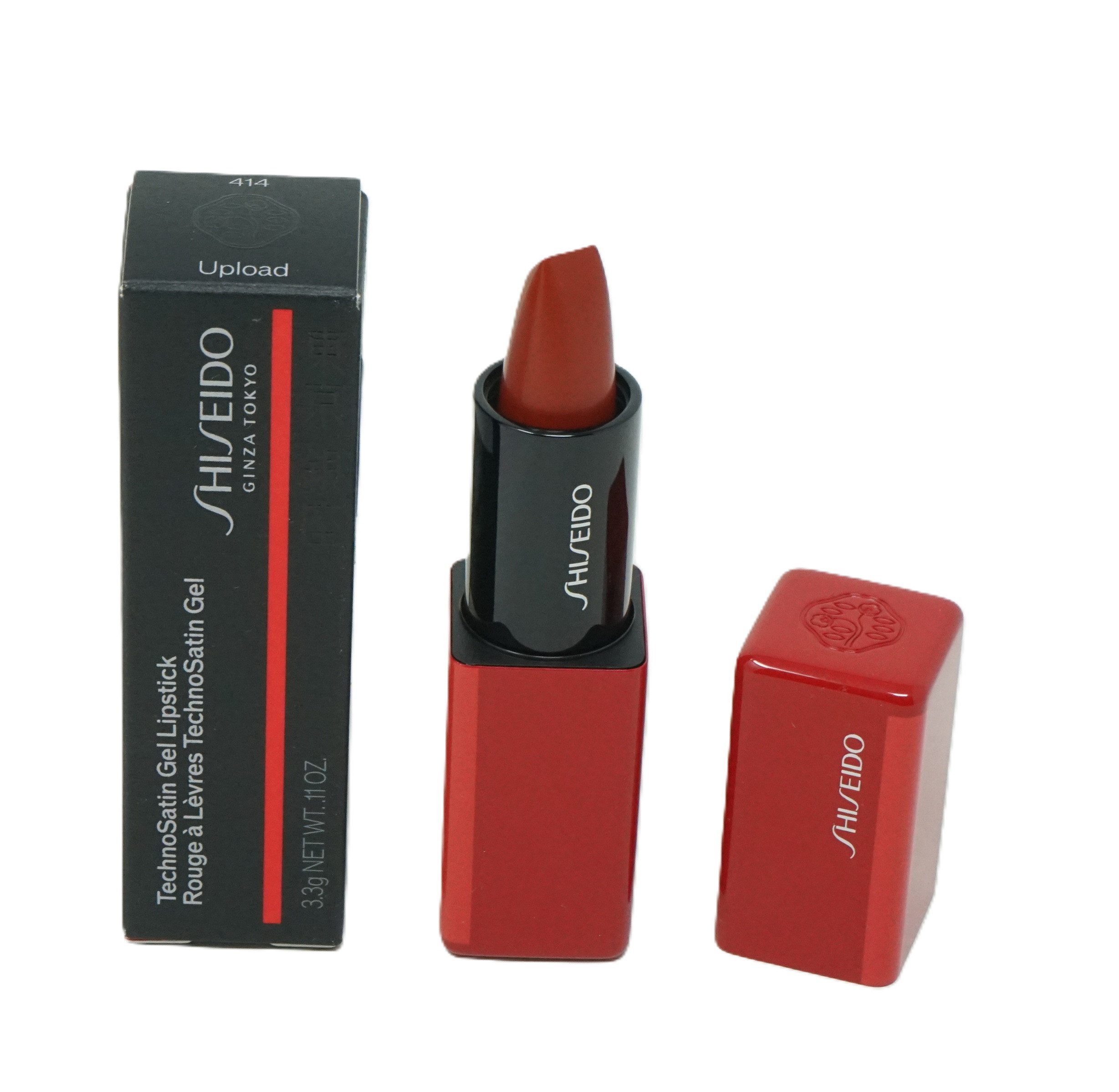 SHISEIDO Lippenstift Shiseido TechnoSatin Gel Lipstick 414 Upload 3,3g