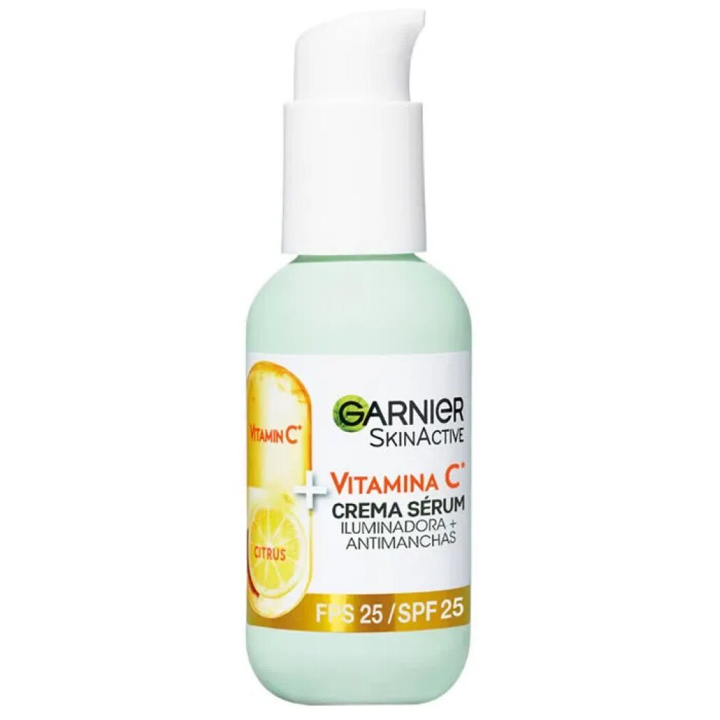 GARNIER Gesichtspflege SkinActive Anti Spot Illuminating Serum Cream Vitamin C Spf25 50ml