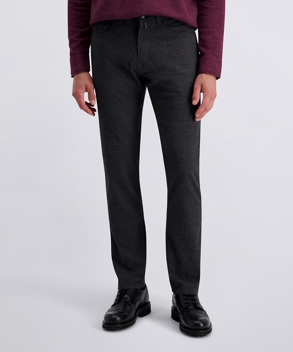 Pierre Cardin 5-Pocket-Hose PC-Lyon fein gemusterst