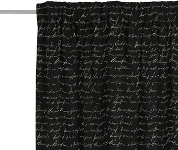 Vorhang Scribble, Adam, Multifunktionsband (1 St), blickdicht, Jacquard, nachhaltig aus Bio-Baumwolle
