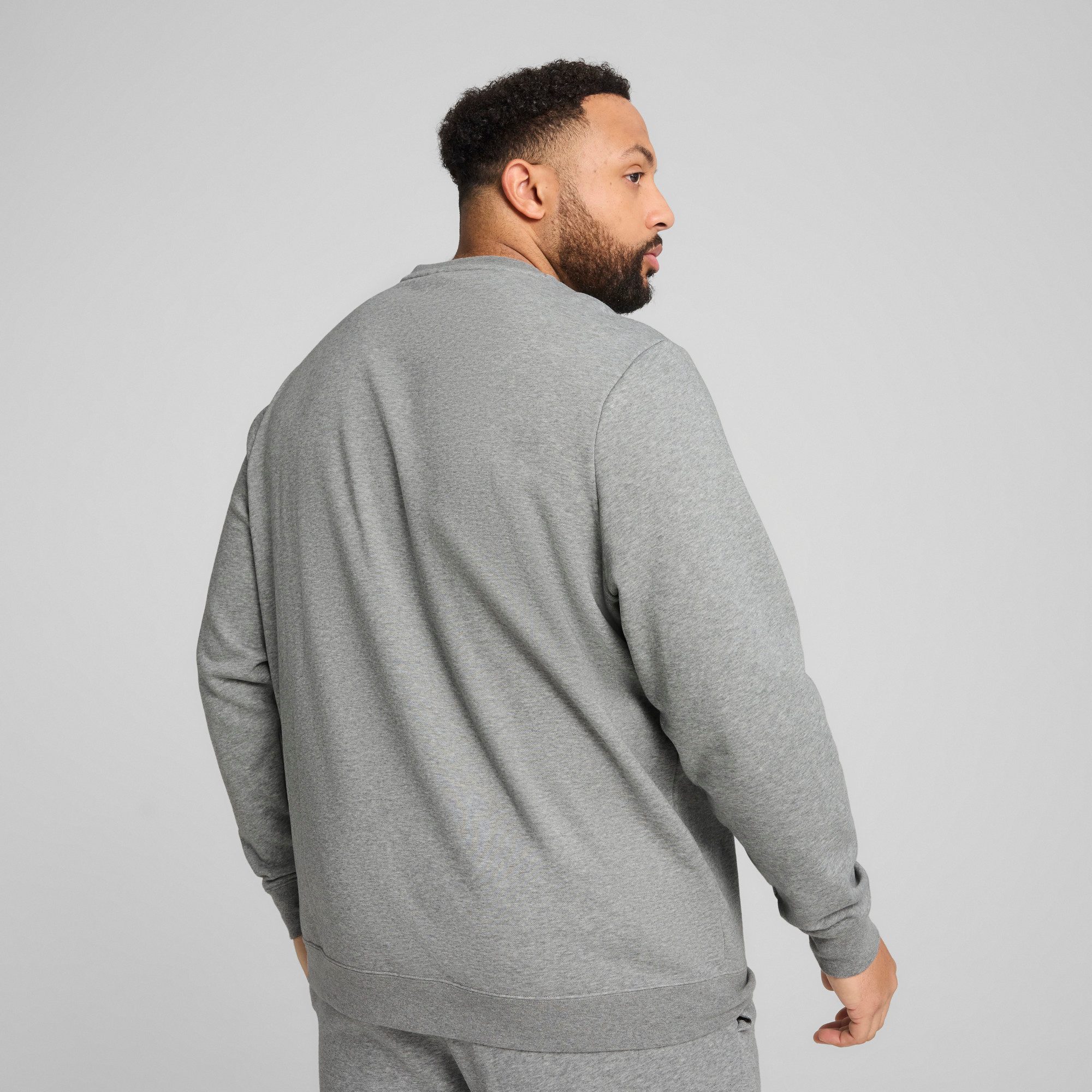 PUMA Langarmshirt ESS SMALL NO 1 LOGO CREW FL Regular Fit, Langarm, Rundhalsausschnitt