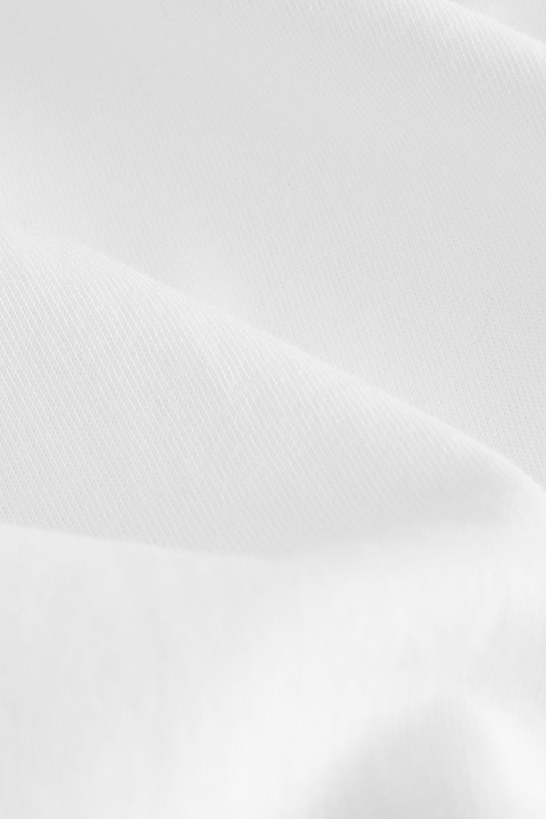 Next T-Shirt T-Shirt mit V-Ausschnitt + Flügelärmeln, Kurzgröße (1-tlg) günstig online kaufen