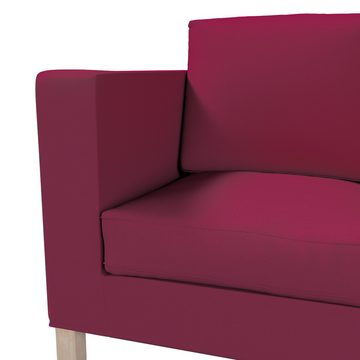 Sofahusse Karlanda 2-Sitzer Sofa nicht ausklappbar kurz, Cotton Panama, Dekoria