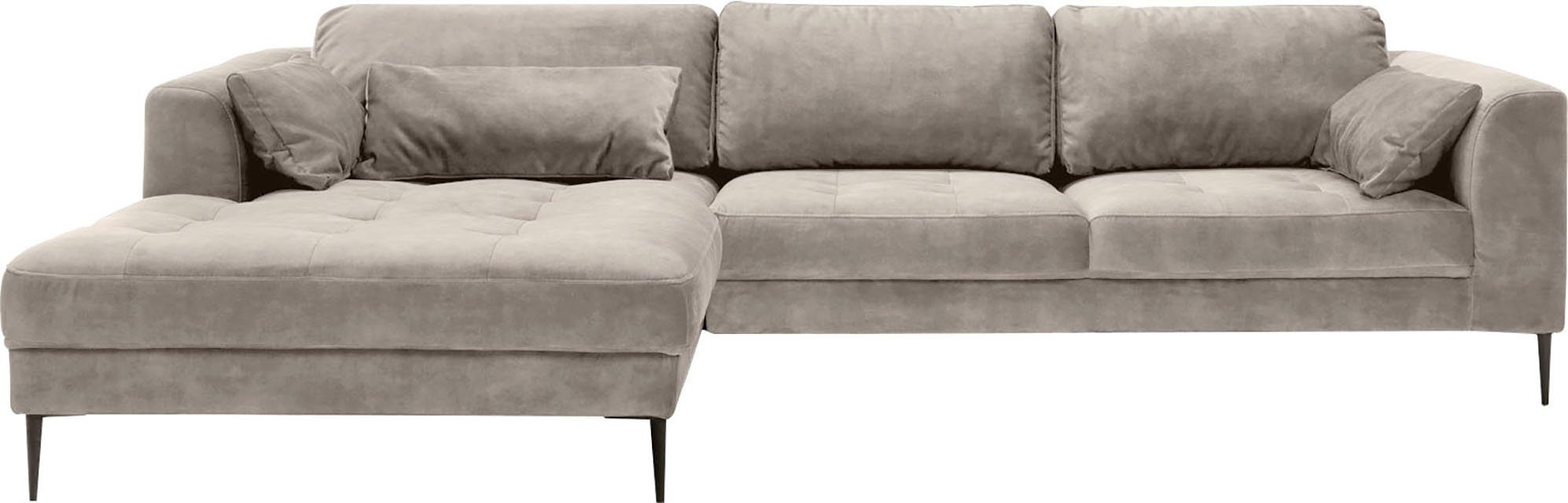 TRENDMANUFAKTUR Ecksofa Luzi, wahlweise mit Schlaffunktion günstig online kaufen