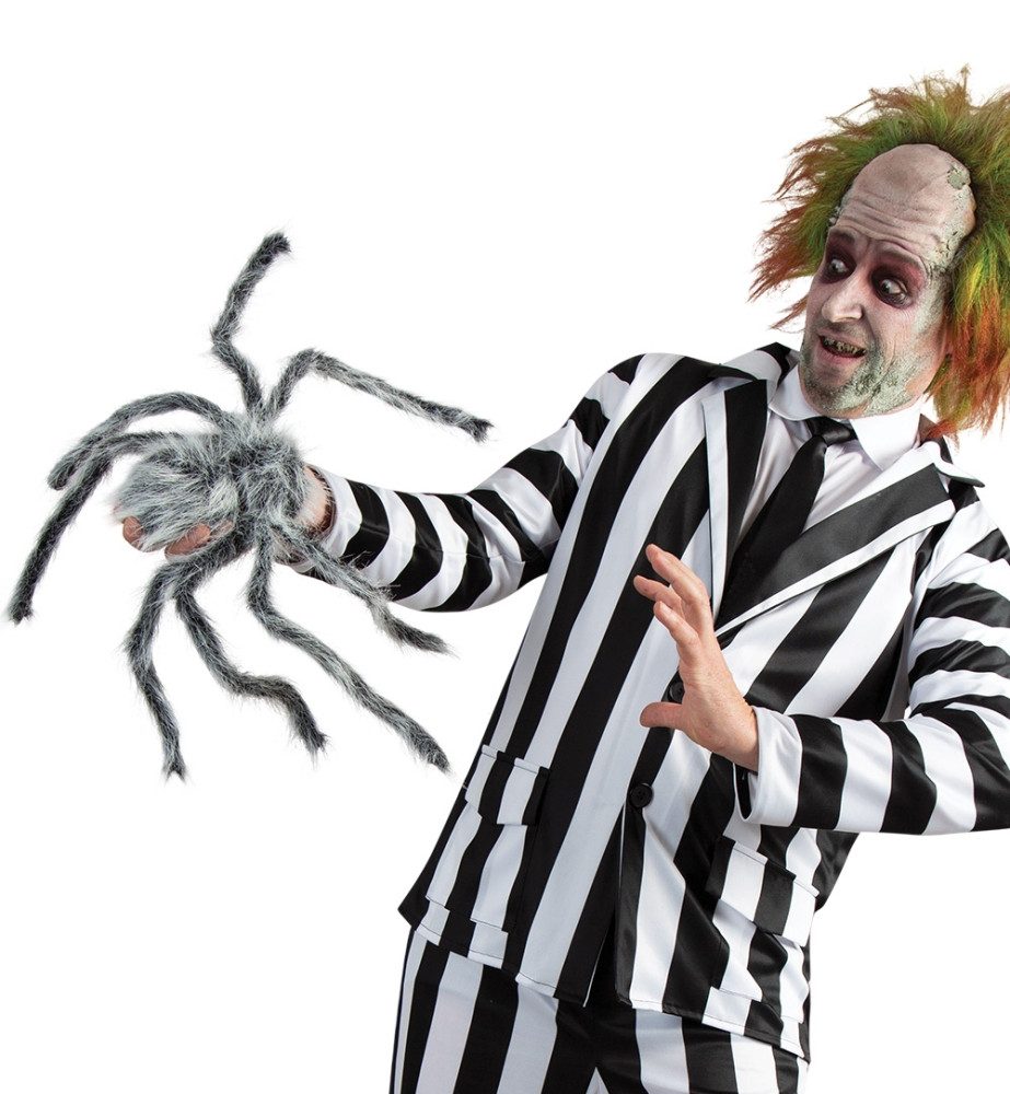 Fries Dekofigur XXL Deko Spinne 22 x 16 cm Halloween Karneval Party günstig online kaufen