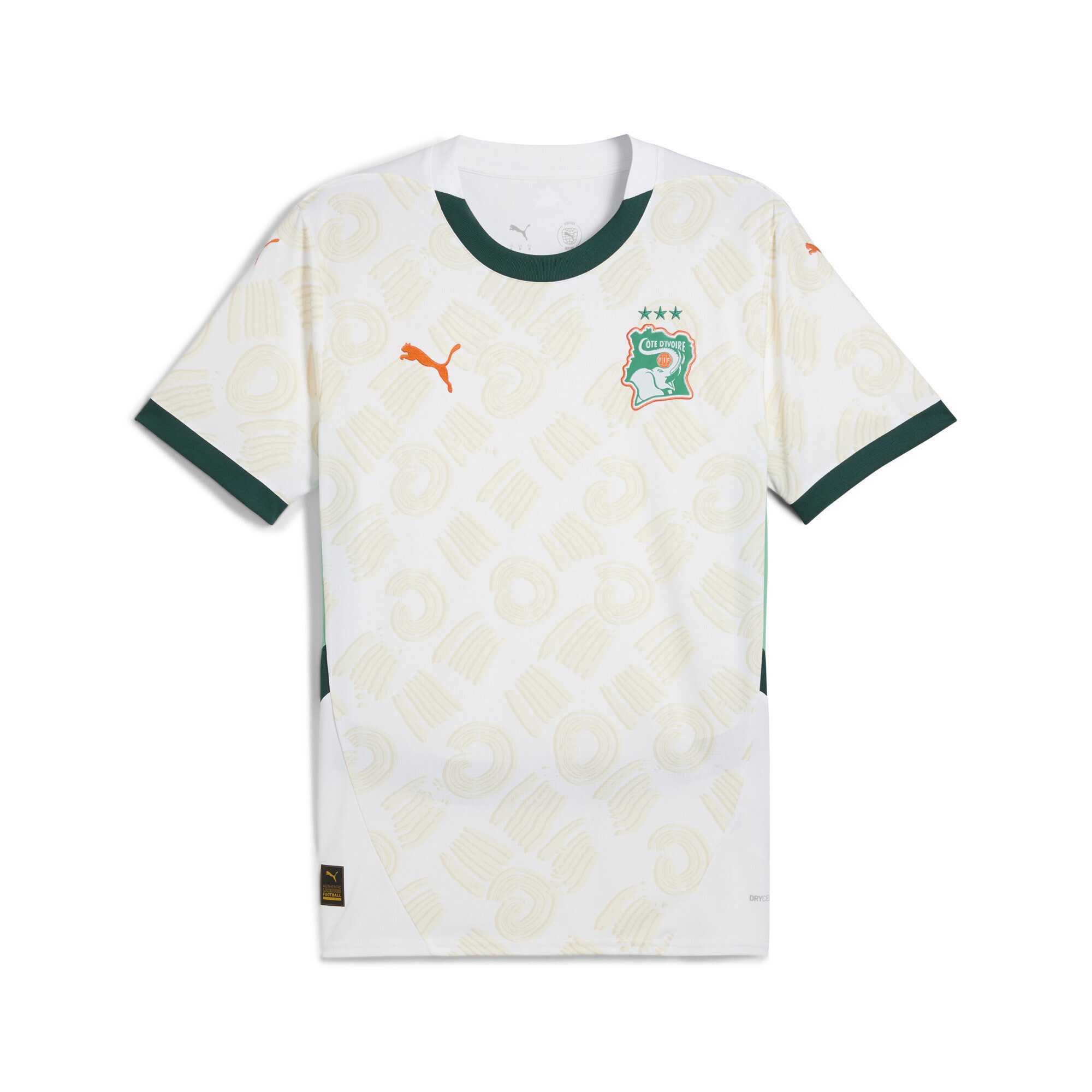 PUMA Trainingsshirt Elfenbeinküste 2025 Auswärtstrikot Herren