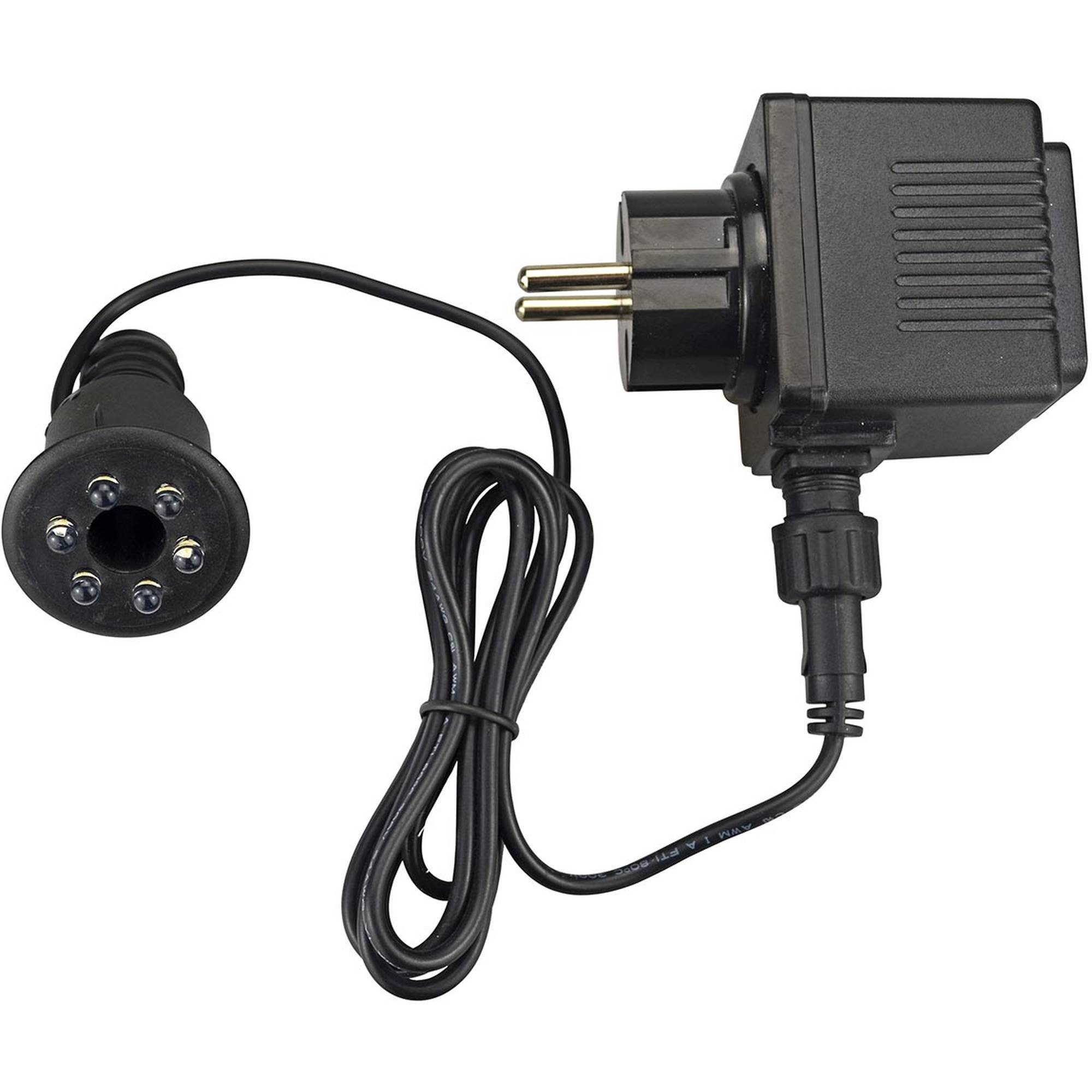 LED Gartenleuchte Heissner Aqua Light LED, weiß, 6fach-LED-Ring