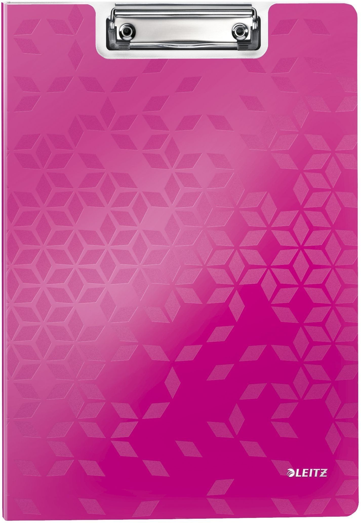 Schreibmappe Klemmbrettmappe Wow A4 pink metallic