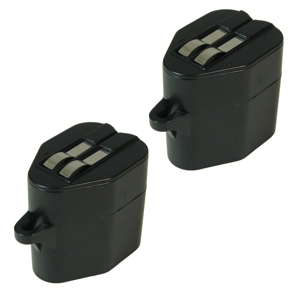 Trade-Shop 2x Akku passend für Siemens VSR 8000 VSR8000 2.891-029.0 28910290 Staubsauger-Akku Ni-MH 2100 mAh (6 V)