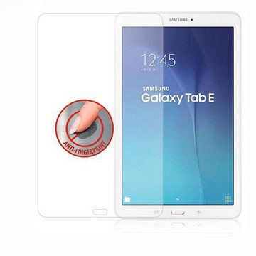 Cadorabo Schutzfolie Samsung Galaxy Tab E (9.7 Zoll), (1-St), Schutzglas Panzer Folie (Tempered) Display-Schutzfolie mit 3D Touch