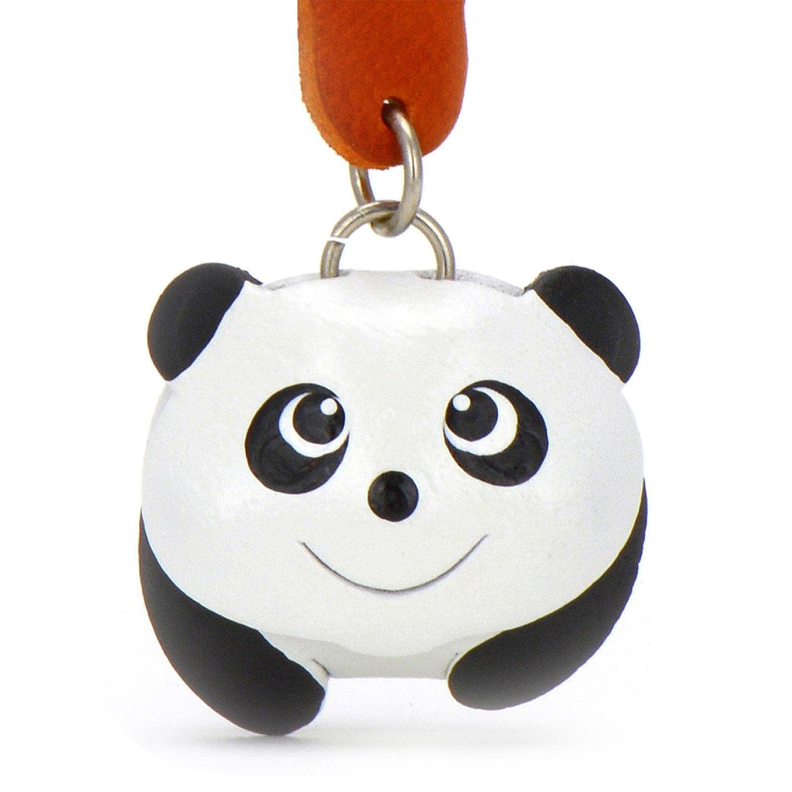 Schlüsselanhänger Set Panda Schlüsselanhänger aus Leder
