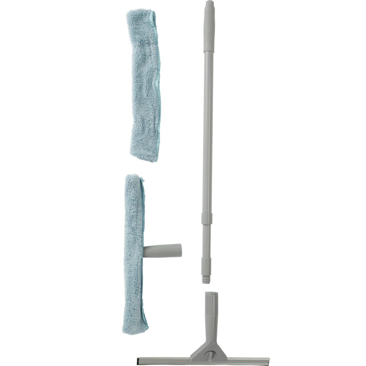 Ultra Clean Reinigungsbürste Fensterreinigungsset mit Teleskopgriff, max. 95 cm