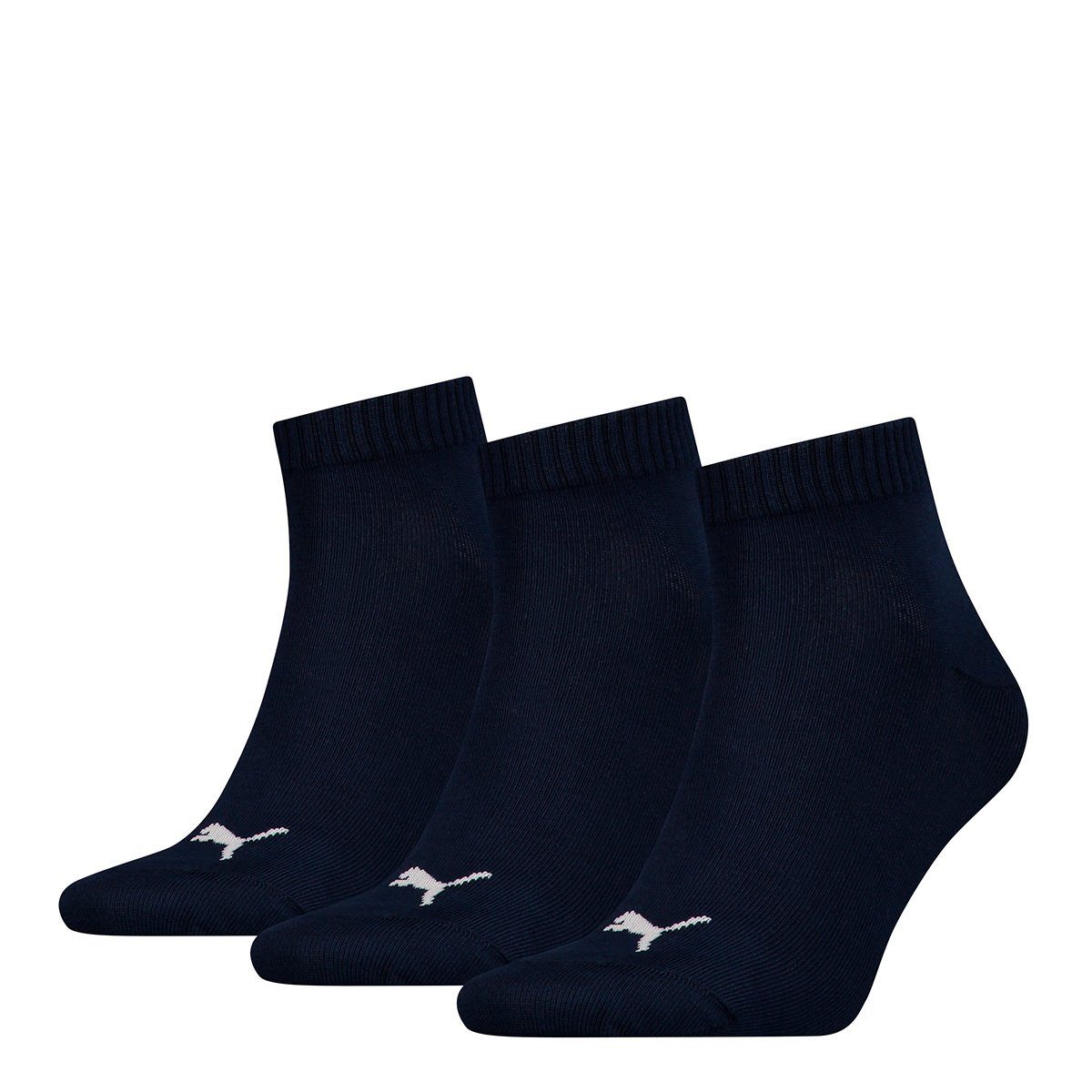 PUMA Kurzsocken Unisex Socken, 3er Pack - Quarter, Sneaker