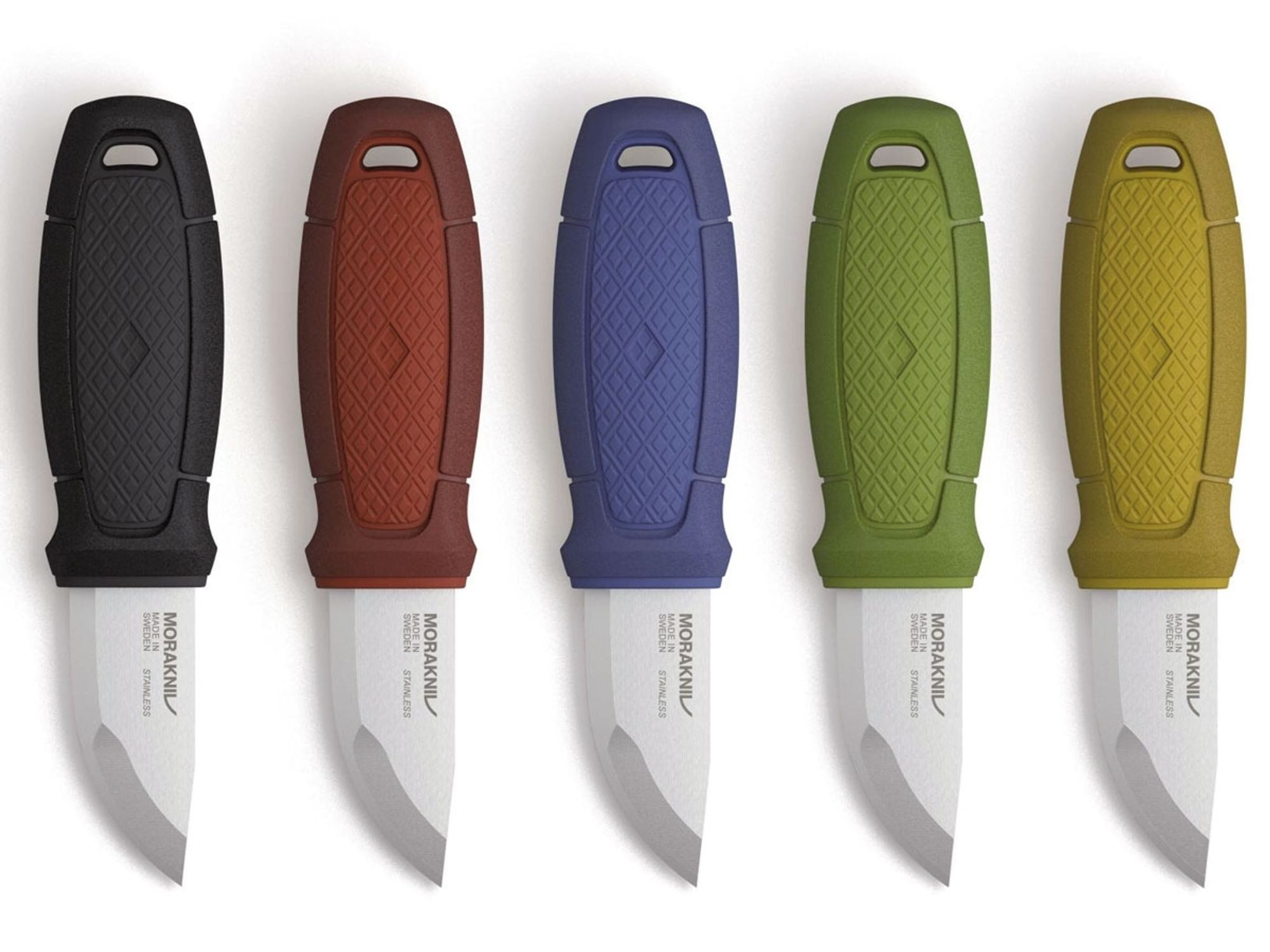 Morakniv Taschenmesser Mora Eldris Neck-Knife, Sandvik-Stahl 12C27, Blauer Griff