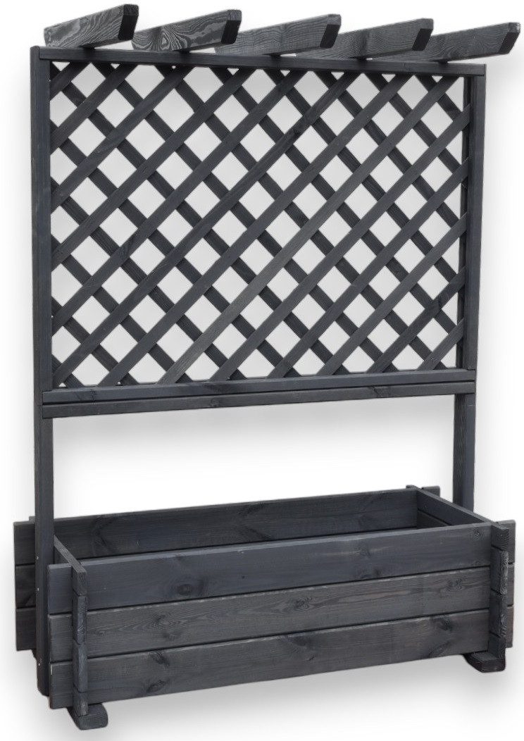 promadino Spalier, Pergola mit Pflanzkasten, BxTxH: 102x65x140 cm