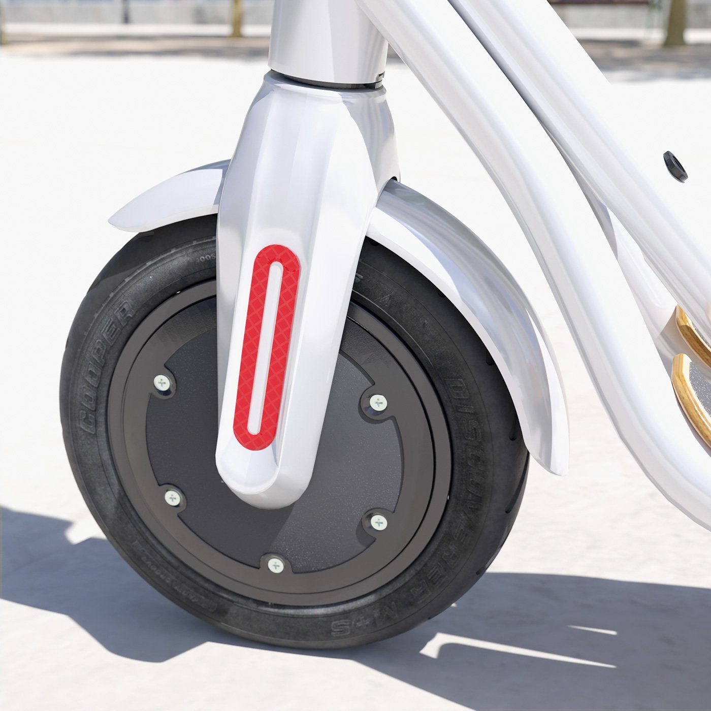 Viron E-Scooter Elektro Scooter mit Straßenzulassung Aluminium, Elektroroller eKFV Zulassung Faltbar Roller EScooter mit ABE