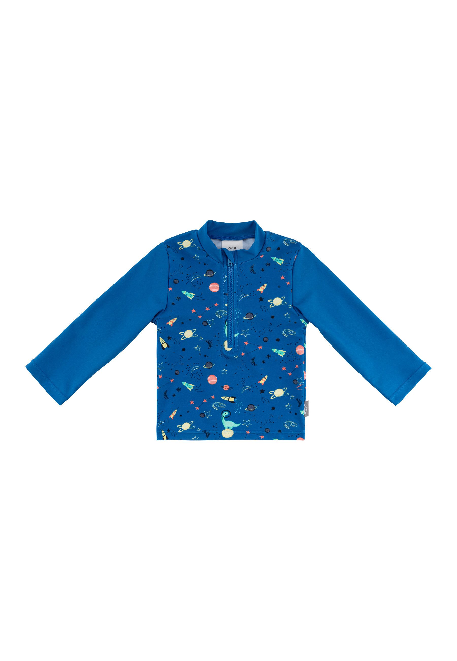 Sterntaler® Funktionsshirt UV-Schutz 50+ Badeshirt langarm Weltraum (1-tlg)