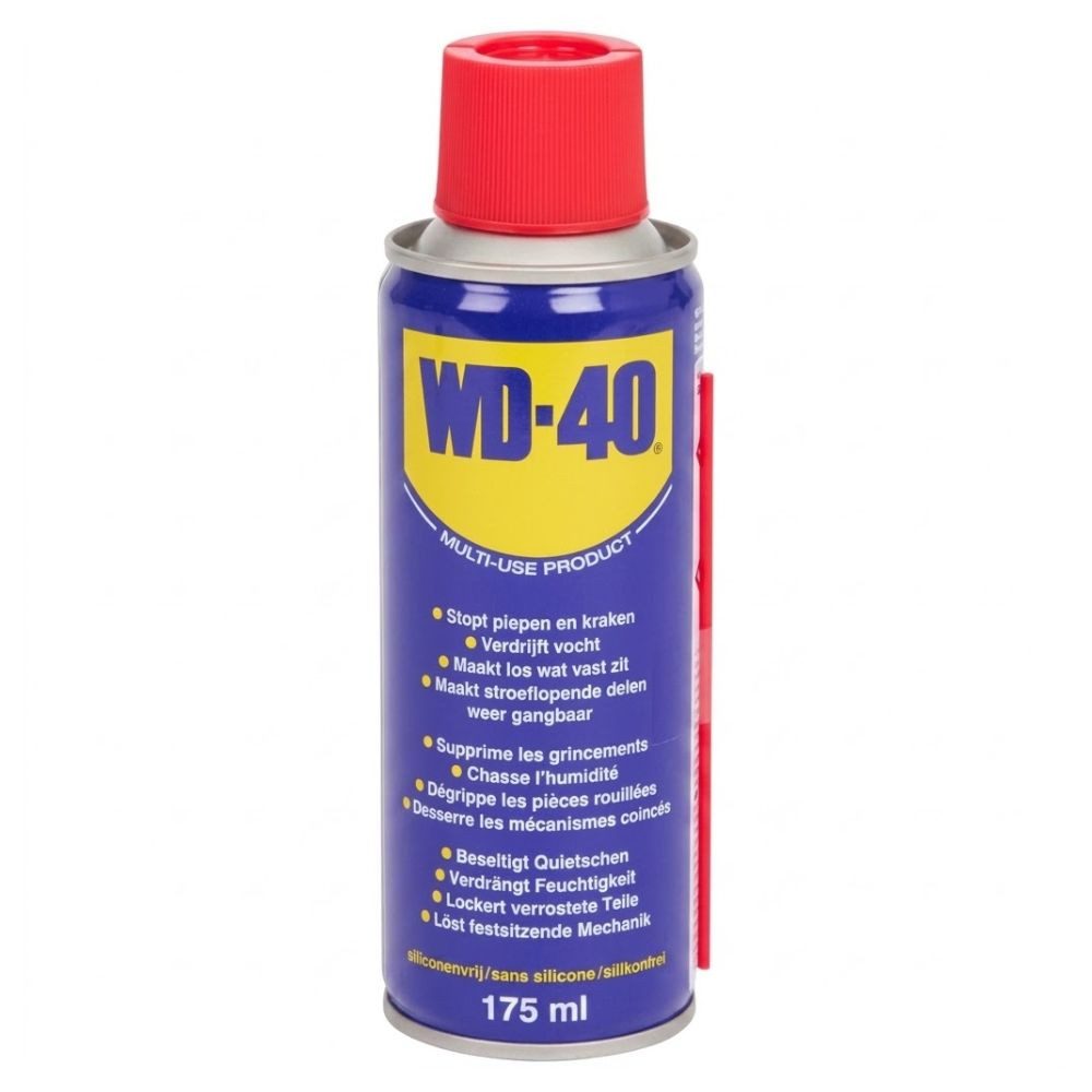 Montegoni Universalöl WD-40 Multifunktions Spray 175ml Rostlöser und Schmiermittel, (Einzelstück Wartungsspray Set, 175ml Multifunktions Spray Dose), Rostlöser, Schmiermittel, Reiniger und Feuchtigkeitsverdränger