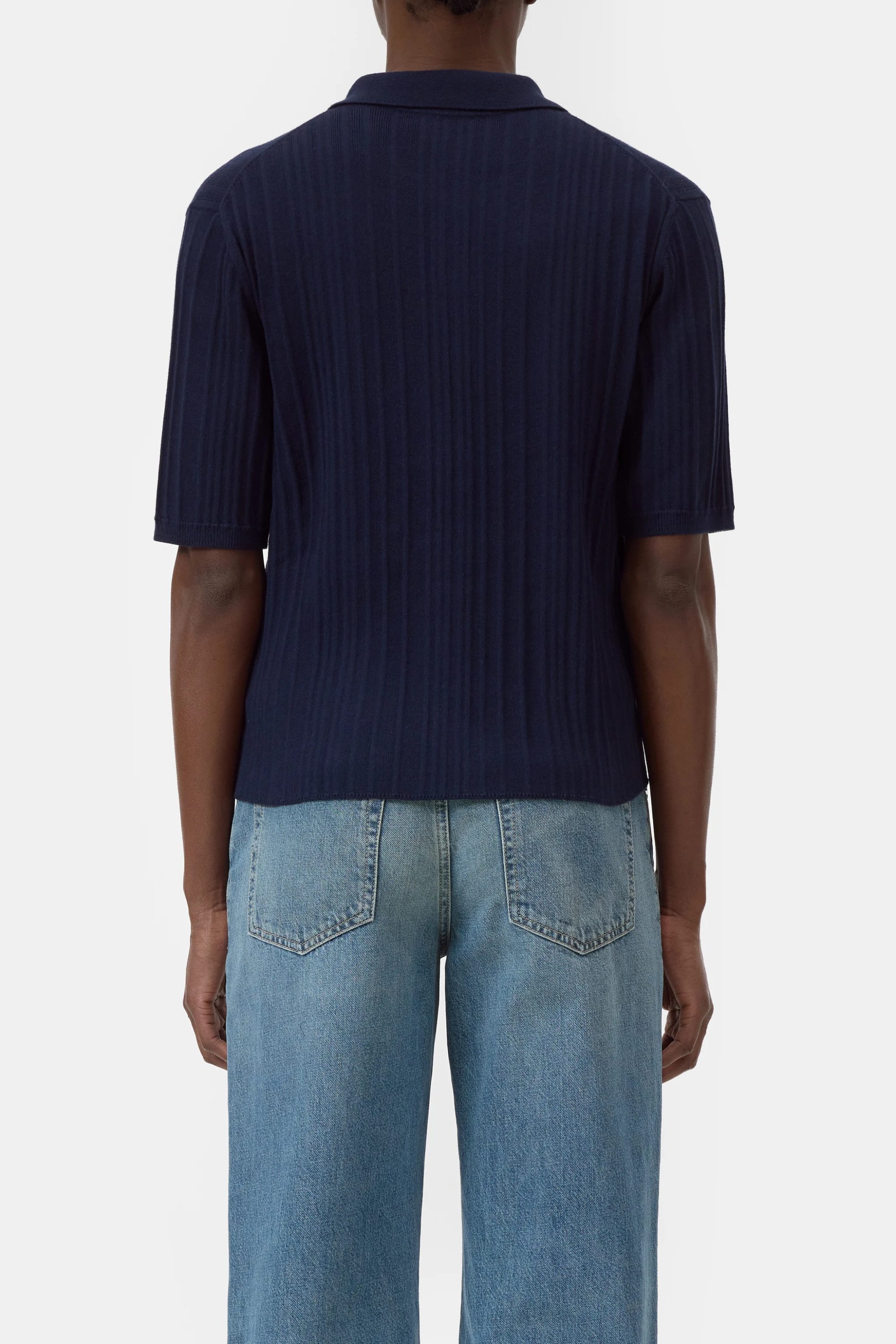 CLOSED Strickpullover Short sleeve polo