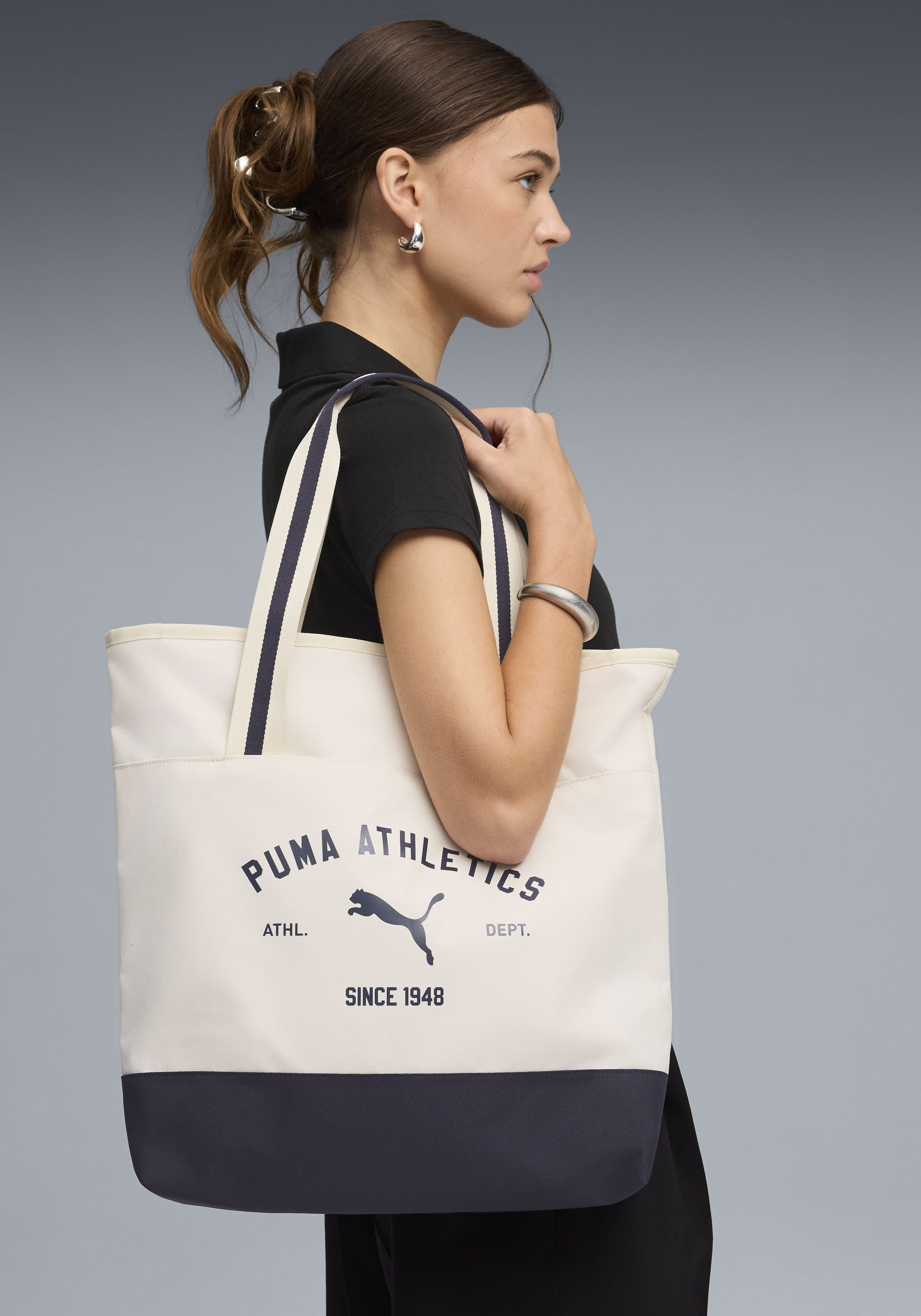 PUMA Schultertasche PHASE CLASS TOTE, sportlicher Stil, für Erwachsene, leichtes Material