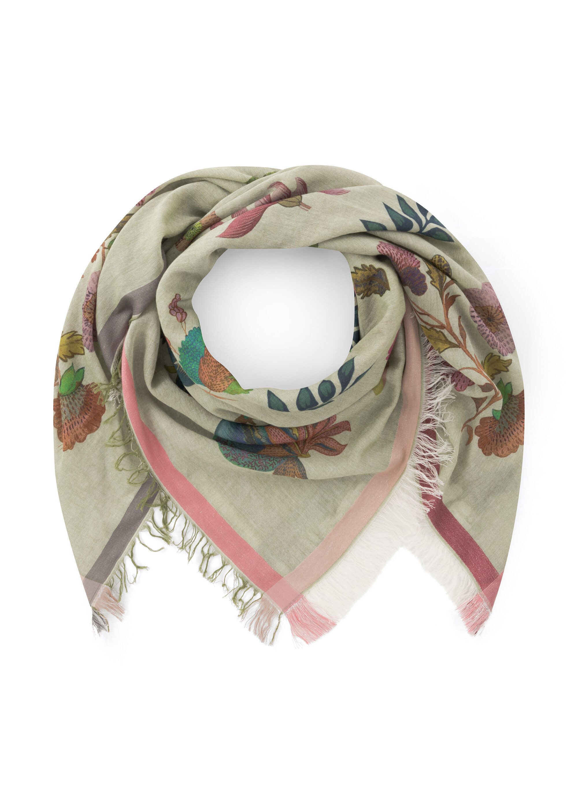 Codello Halstuch, Blumenprint, Glanz günstig online kaufen