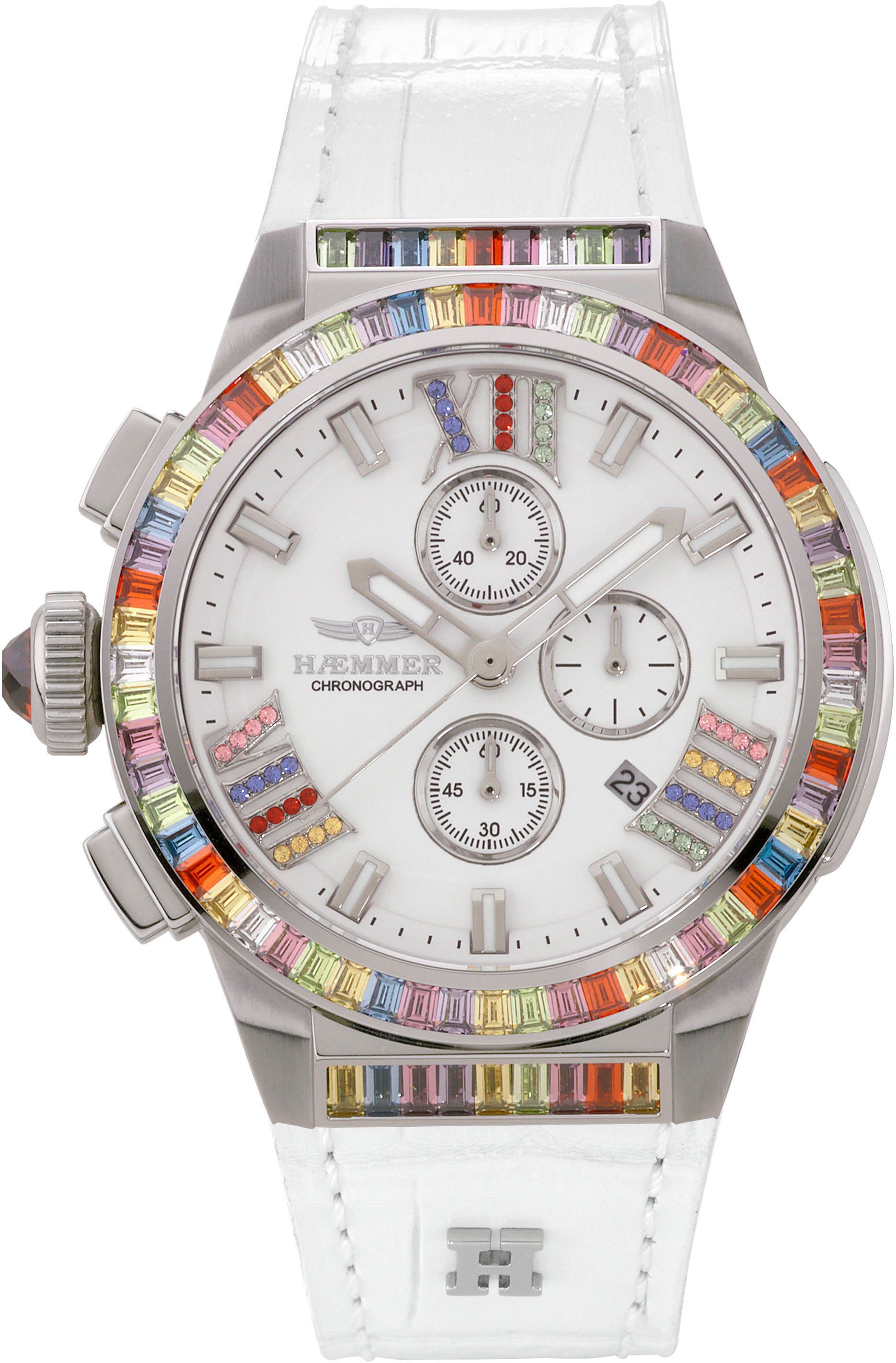 HAEMMER GERMANY Chronograph GLORIOUS AINA, GR-008, Quarzuhr, Damenuhr, Datu günstig online kaufen