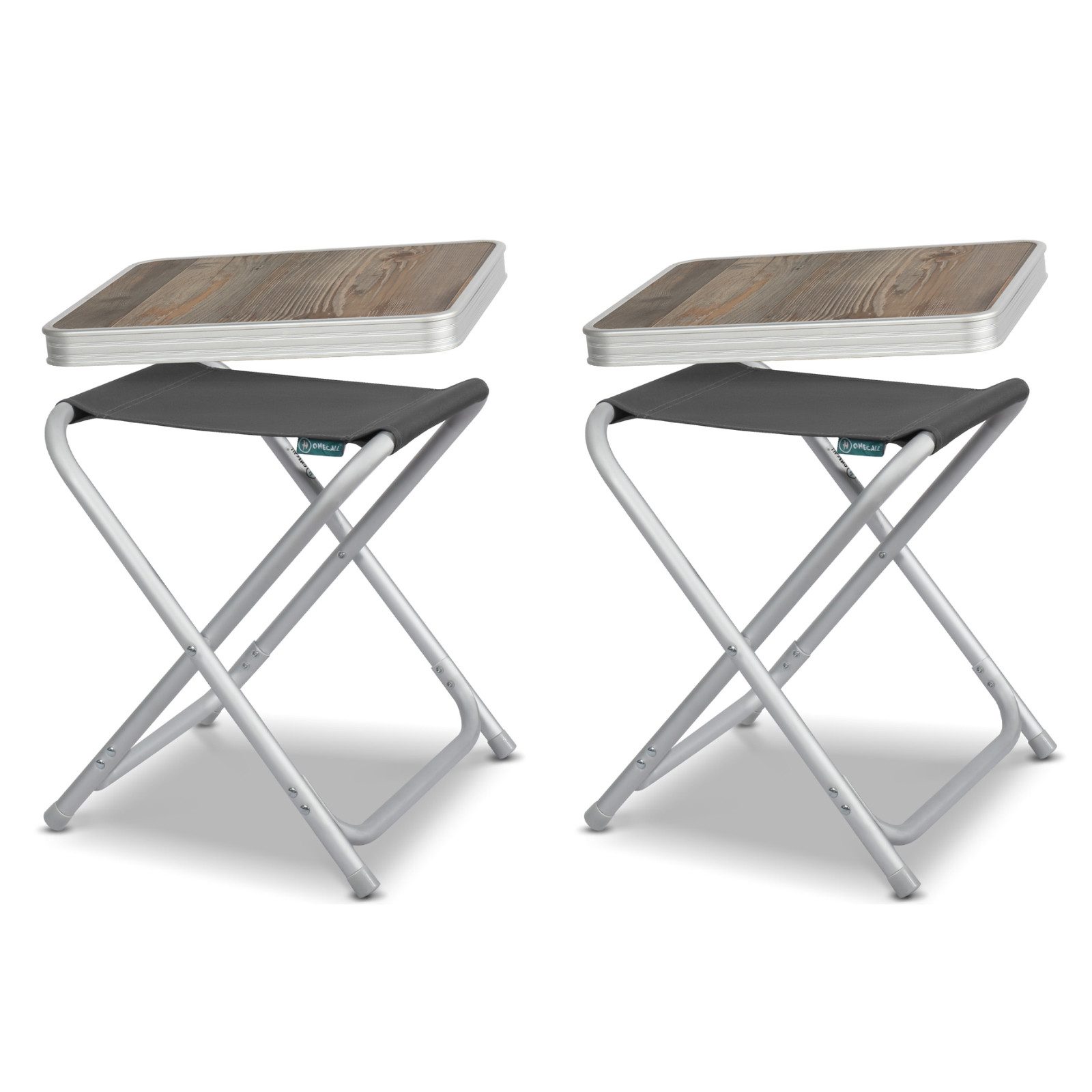 HOMECALL Campinghocker Klapphocker mit MDF Tisch günstig online kaufen
