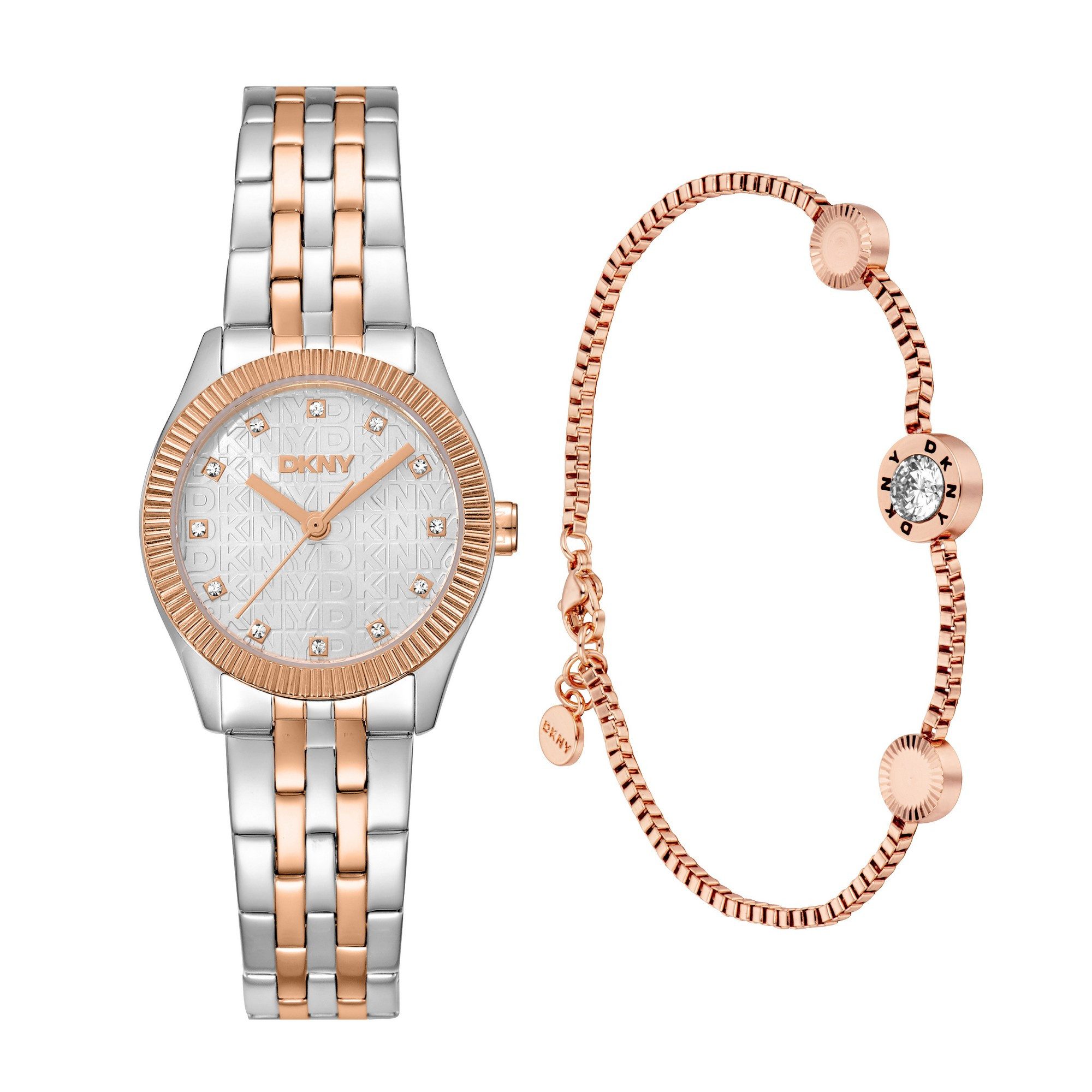 DKNY Quarzuhr Quarzuhr Damenuhr 26 Quarz Damen