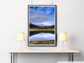 Sinus Art Poster 60x90cm Poster Landschaftsfotografie  Schönheit Islands