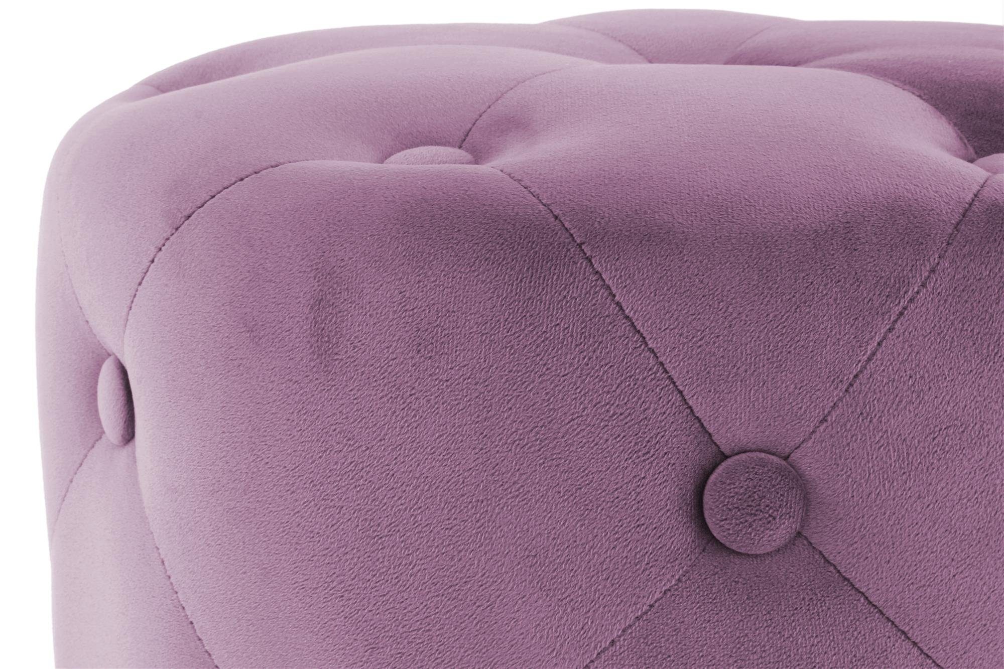 Qiyano Hocker Sitzhocker Menami Lila - günstig online kaufen