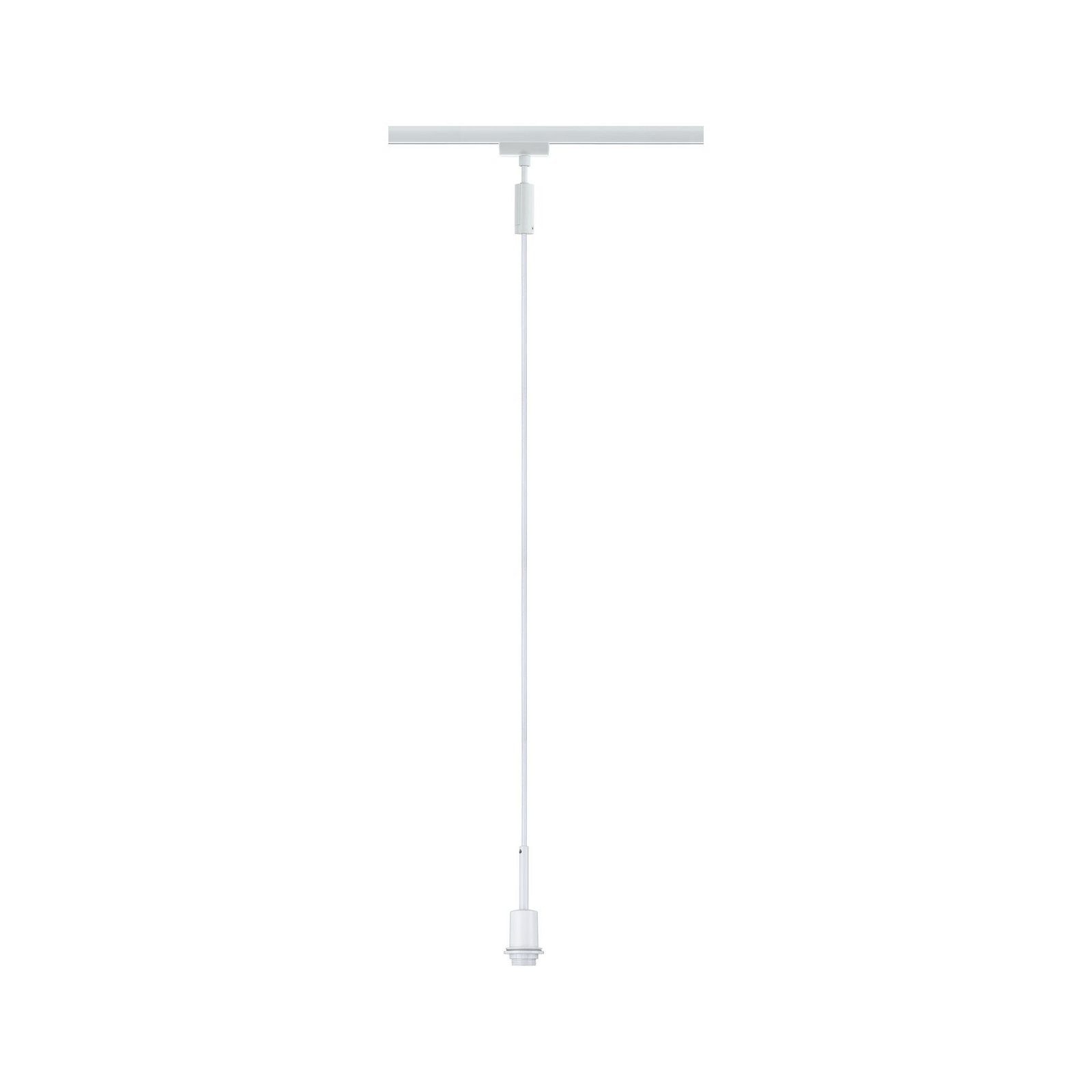 Paulmann Schienensystem-Leuchten URail Pendel DecoSystems Basic E14 max. 20W dimmbar 230V, ohne Leuchtmittel, Einzelspot, dimmbar