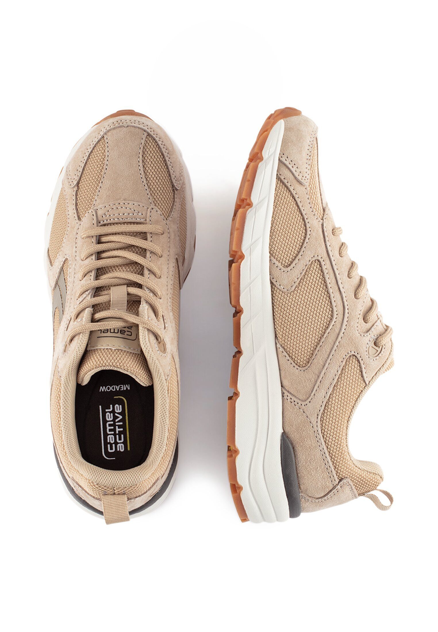 camel active Sneaker pig nubuk/textile SAND Sneaker günstig online kaufen