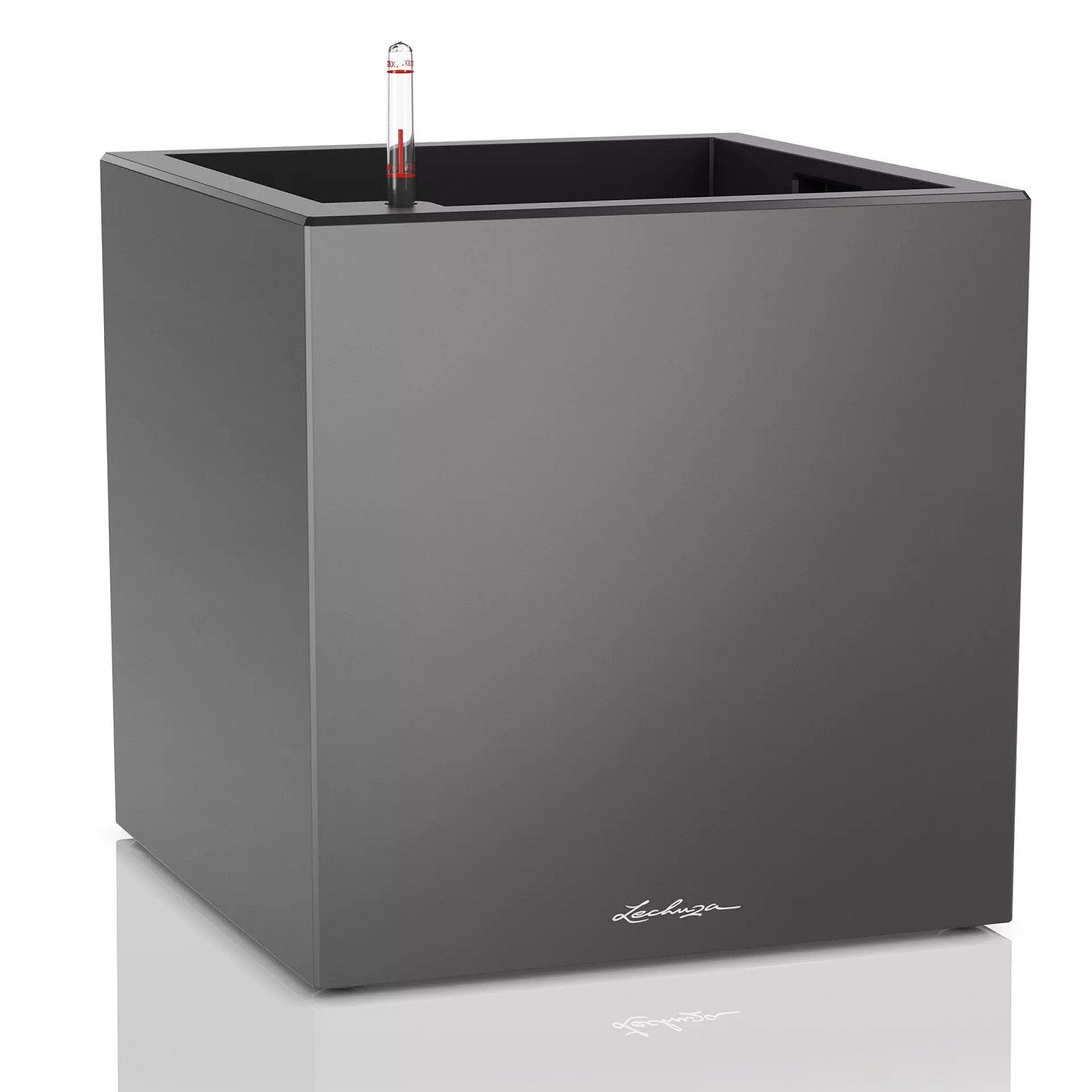 Lechuza® Pflanzkübel Lechuza Pflanzgefäß Canto Premium 40 low anthrazit