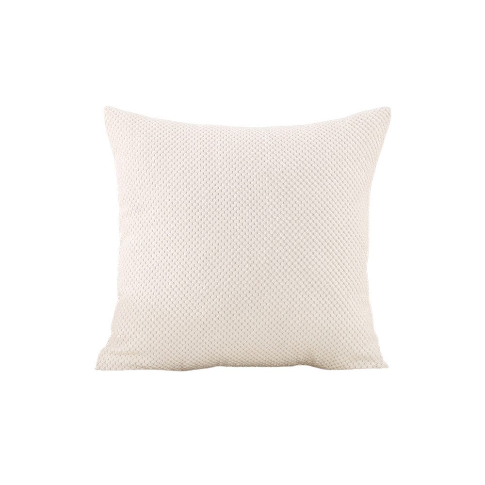 Coonoor Kissenbezug 45x45 cm Deko Kissenhülle, Uni, Sofakissen Couchkissen günstig online kaufen