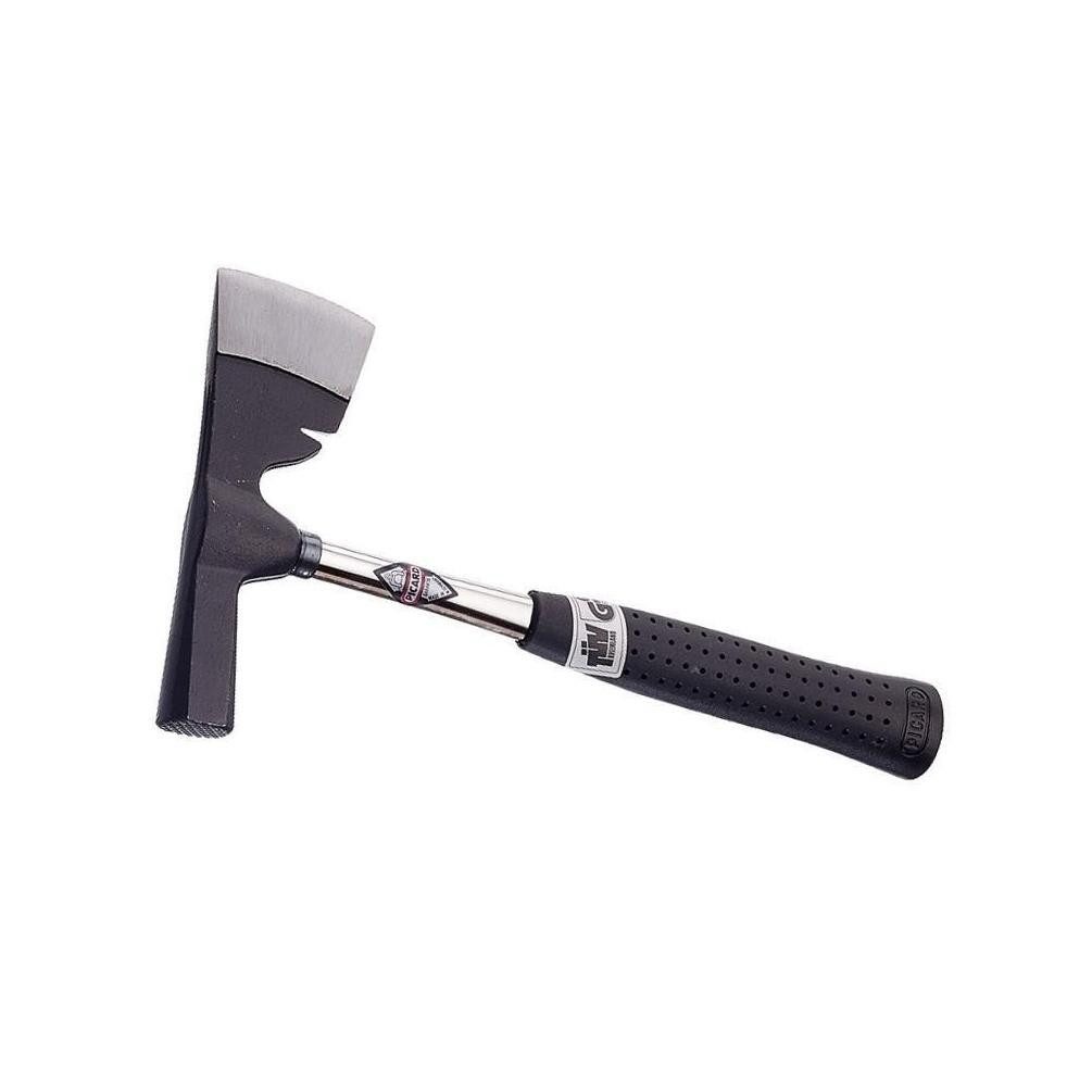 PICARD Hammer Hammer Gipserbeil mit Stahlrohrstiel 600g, 0029700 (1-St), Stahlrohrstiel 600g