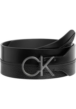 Calvin Klein Ledergürtel RE-LOCK MIX WAIST BELT 50MM