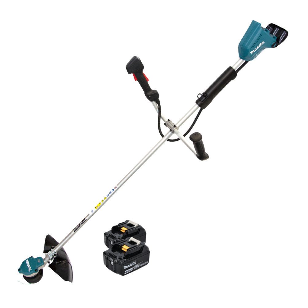 Makita Akku-Rasentrimmer DUR 368 AM Akku Freischneider 36 V (2 x 18 V) Zweihandgriff